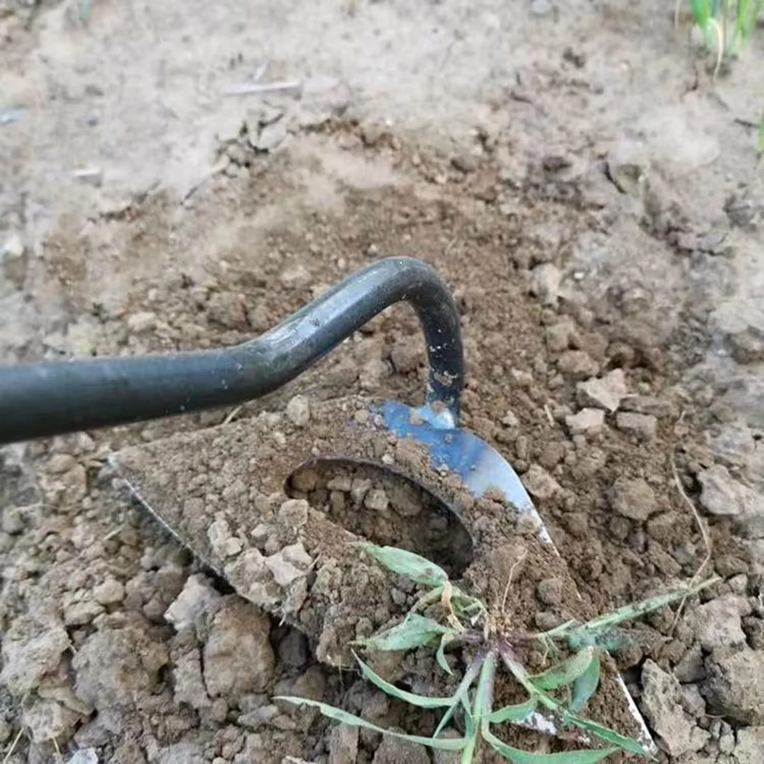 بیلچه باغبانی تمام فولادی سوناکسو، بیلچه توخالی سخت کاری شده، چنگک دستی، ابزار کشاورزی باغ مزرعه کاشت سبزیجات