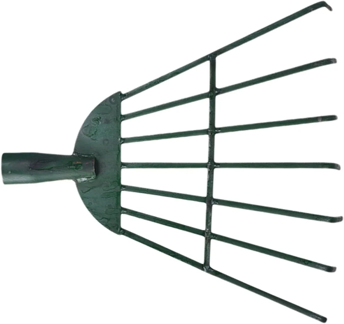 چنگک برگ جمع کن دندانه دار لوازم جانبی چمن دسته بالکن بوته شخم زنی چند منظوره تمیز کردن حیاط پشتی ابزار کشاورزی مزرعه بدون فن با دندانه برای حفر