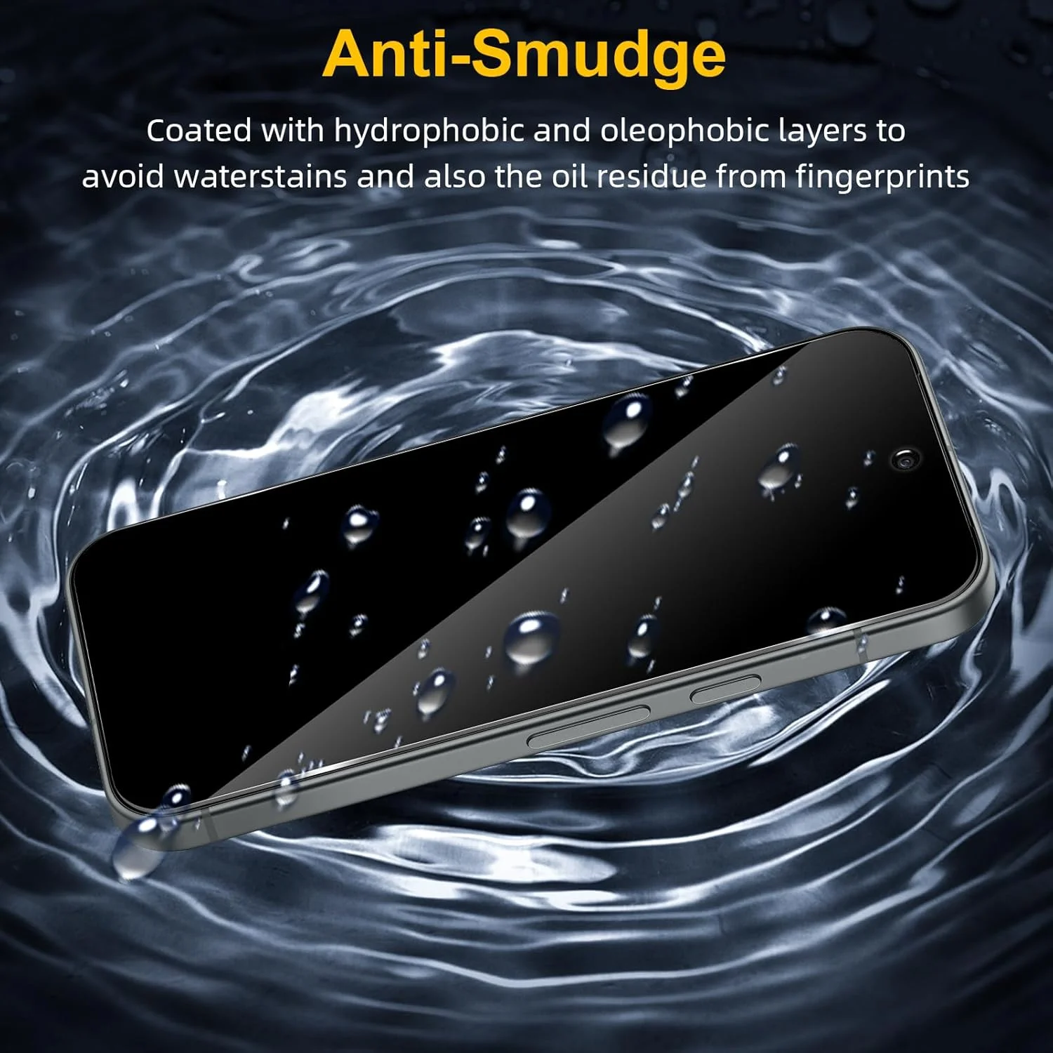 Aerku Pack of 2 Privacy Screen Full Screen Protector for Google Pixel 10 Pro for Tempered Glass, Privacy Protective Glass, 9H Hardness, Anti Fingerprints, Black Edge, Anti-Spy Tempered Glass Film Aerku Pack of 2 Privacy Screen Full Screen Protector for Google Pixel 10 Pro for Tempered Glass, Privacy Protective Glass, 9H Hardness, Anti Fingerprints, Black Edge, Anti-Spy Tempered Glass Film