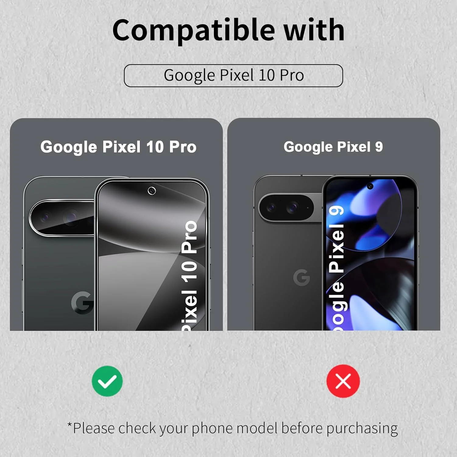 محافظ صفحه نمایش HidWee سازگار با Google Pixel 10 Pro، شیشه حرارت دیده، بسته 2 عددی محافظ شیشه ای و 2 عدد فیلم محافظ دوربین، سختی 9H ضد خش، محافظ صفحه نمایش HD محافظ صفحه نمایش HidWee سازگار با Google Pixel 10 Pro، شیشه حرارت دیده، بسته 2 عددی محافظ شیشه ای و 2 عدد فیلم محافظ دوربین، سختی 9H ضد خش، محافظ صفحه نمایش HD