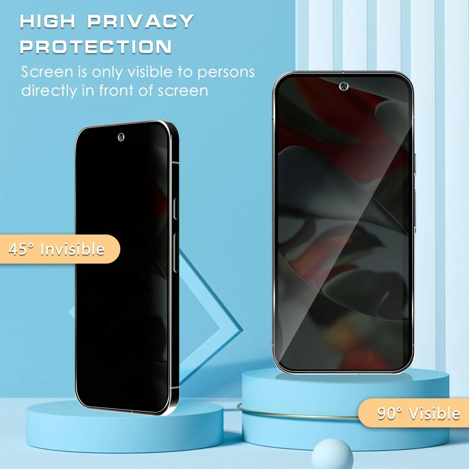محافظ صفحه نمایش MiRowy برای Google Pixel 9 Pro XL، بسته 4 عددی محافظ حریم خصوصی و محافظ لنز دوربین، شیشه حرارت دیده 9H ضد جاسوسی برای Google Pixel 9 Pro XL محافظ صفحه نمایش MiRowy برای Google Pixel 9 Pro XL، بسته 4 عددی محافظ حریم خصوصی و محافظ لنز دوربین، شیشه حرارت دیده 9H ضد جاسوسی برای Google Pixel 9 Pro XL