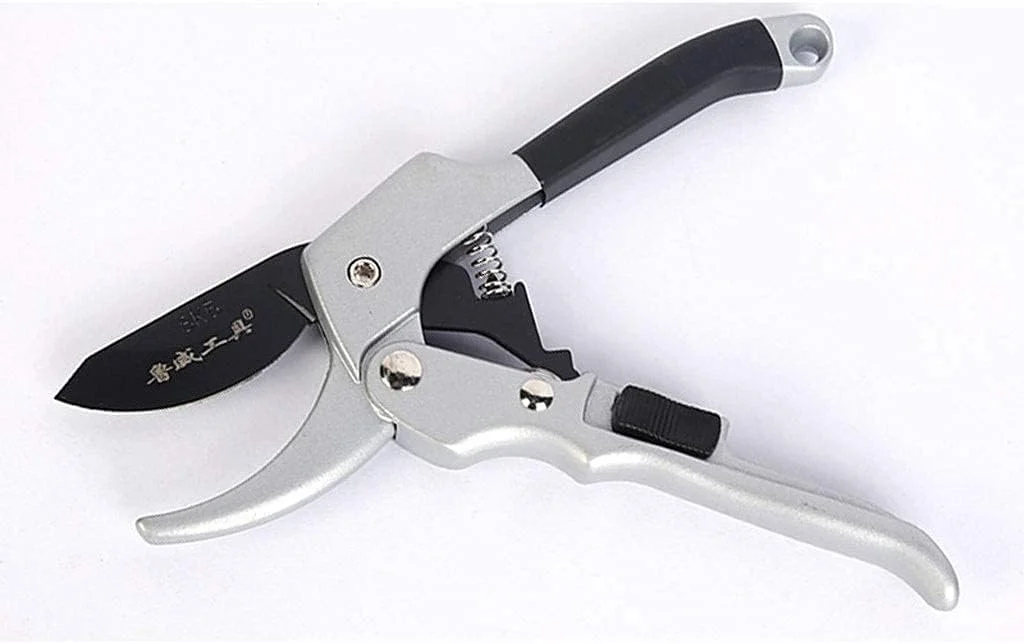 قیچی قرقره ای FURLOU، قیچی شاخه زن، قیچی باغبانی، بدون زحمت، ابزار پیوند زنی حرفه ای، مناسب برای محوطه سازی باغ و هرس درخت. مناسب برای استفاده روزانه کشاورزی و هر خانواده