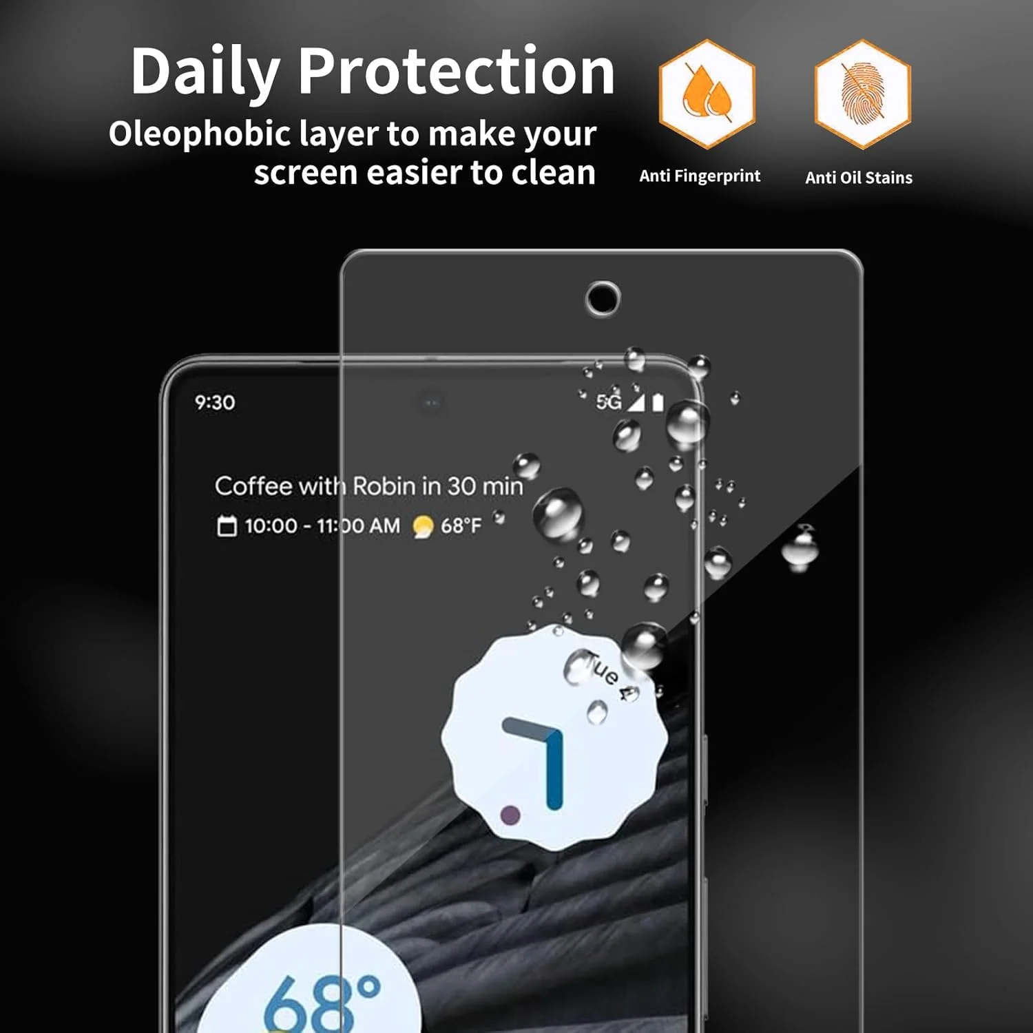 محافظ صفحه نمایش شیشه ای حرارت دیده WowFluy، بسته 3 عددی، مناسب برای گوگل پیکسل 6a / پیکسل 7a، ضد خش، بدون حباب، شفافیت HD، سختی 9H، نصب آسان، سازگار با قاب محافظ صفحه نمایش شیشه ای حرارت دیده WowFluy، بسته 3 عددی، مناسب برای گوگل پیکسل 6a / پیکسل 7a، ضد خش، بدون حباب، شفافیت HD، سختی 9H، نصب آسان، سازگار با قاب