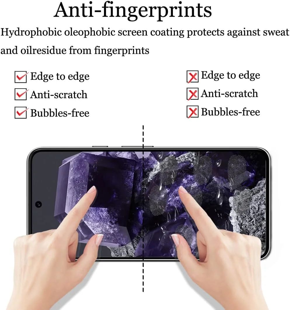 محافظ صفحه نمایش Afikyutu برای گوگل پیکسل 8، 2 عدد شیشه حرارت دیده + 2 عدد محافظ لنز دوربین، ضد خش، نصب آسان، شیشه حرارت دیده با سختی 9H محافظ صفحه نمایش Afikyutu برای گوگل پیکسل 8، 2 عدد شیشه حرارت دیده + 2 عدد محافظ لنز دوربین، ضد خش، نصب آسان، شیشه حرارت دیده با سختی 9H