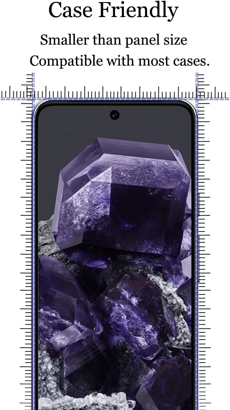 محافظ صفحه نمایش Afikyutu برای گوگل پیکسل 8، 2 عدد شیشه حرارت دیده + 2 عدد محافظ لنز دوربین، ضد خش، نصب آسان، شیشه حرارت دیده با سختی 9H محافظ صفحه نمایش Afikyutu برای گوگل پیکسل 8، 2 عدد شیشه حرارت دیده + 2 عدد محافظ لنز دوربین، ضد خش، نصب آسان، شیشه حرارت دیده با سختی 9H