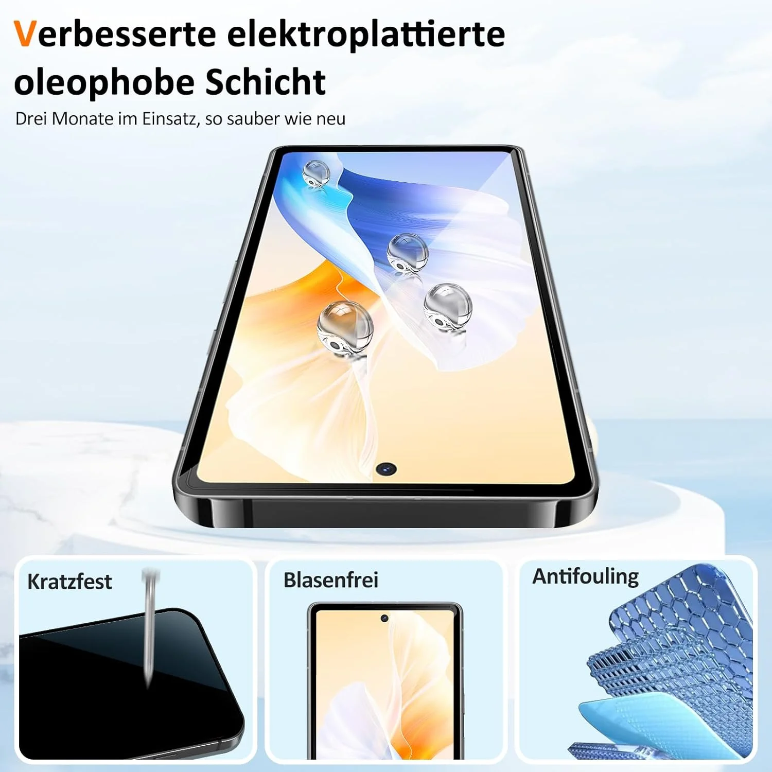 محافظ صفحه نمایش شیشه ای حرارت دیده VideoSecu، 2 + 2 عدد، برای دوربین Google Pixel 7A، محافظ صفحه نمایش شیشه ای حرارت دیده با وضوح HD و سختی 9H، بدون حباب - دقت لمسی 100٪، مقاوم در برابر خراش، پوشش کامل محافظ صفحه نمایش شیشه ای حرارت دیده VideoSecu، 2 + 2 عدد، برای دوربین Google Pixel 7A، محافظ صفحه نمایش شیشه ای حرارت دیده با وضوح HD و سختی 9H، بدون حباب - دقت لمسی 100٪، مقاوم در برابر خراش، پوشش کامل