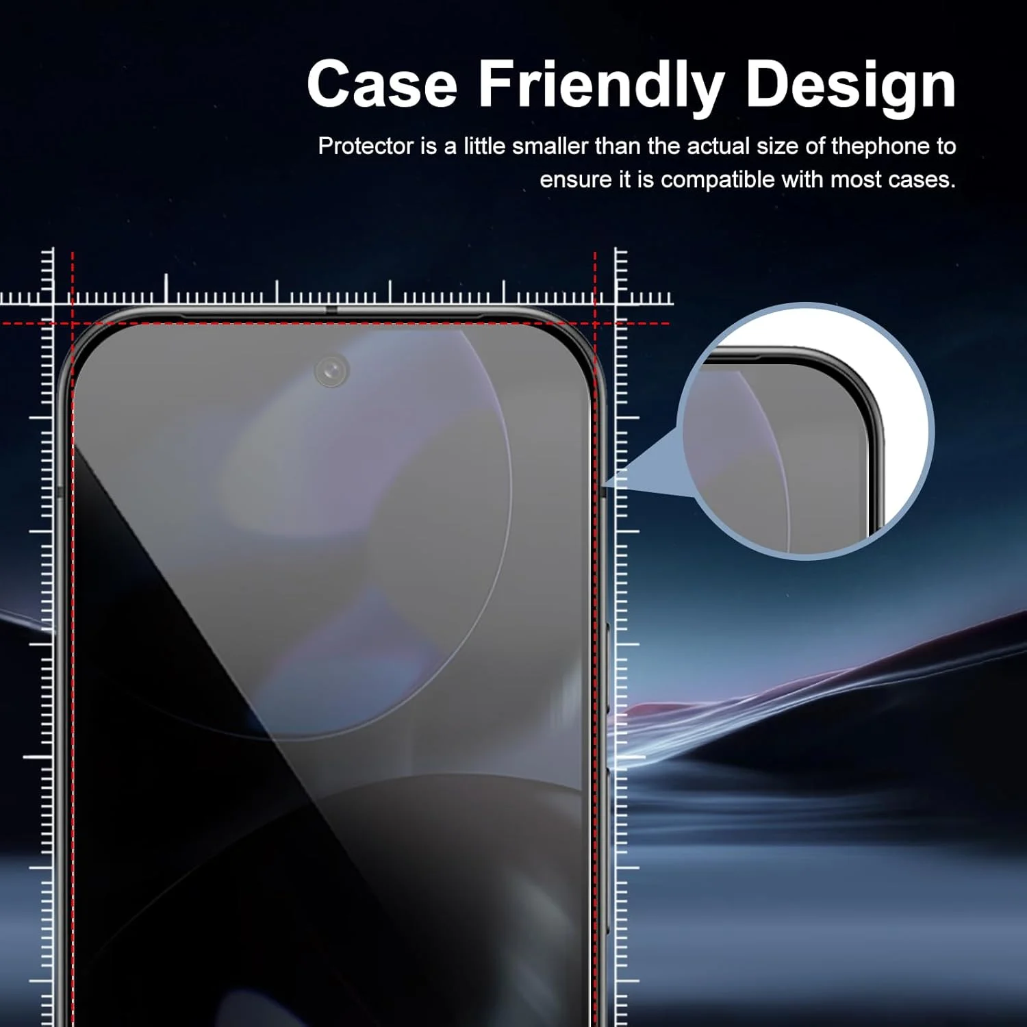 محافظ صفحه نمایش حریم خصوصی QZGWDY بسته 2 عددی برای Google Pixel 9/Google Pixel 9pro، بدون حباب، بادوام، شیشه با سختی 9H محافظ صفحه نمایش حریم خصوصی QZGWDY بسته 2 عددی برای Google Pixel 9/Google Pixel 9pro، بدون حباب، بادوام، شیشه با سختی 9H