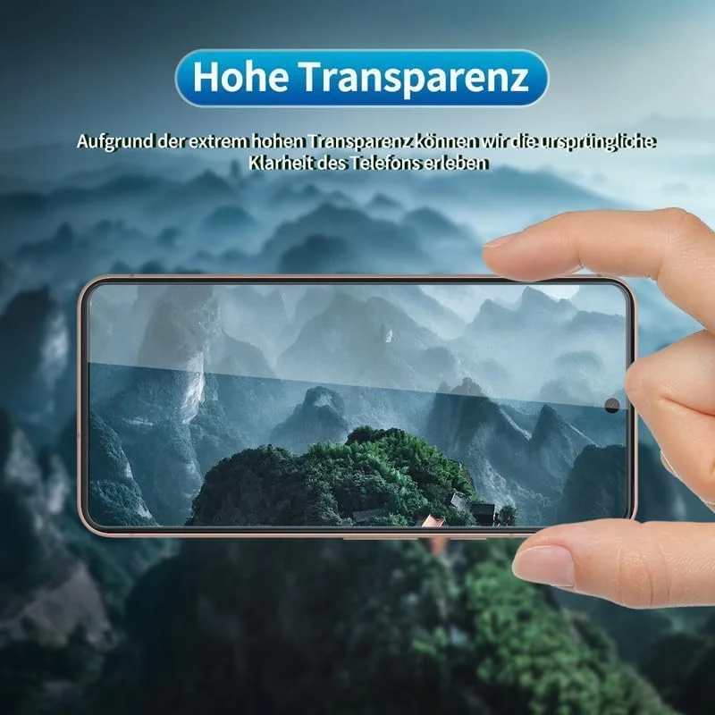 محافظ صفحه نمایش Wondoner بسته 2 عددی برای محافظ صفحه نمایش Google Pixel 8a، محافظ نصب آسان 0.33 میلی متری برای شیشه حرارت دیده Google Pixel 8a 5G، [ضد اثر انگشت] فیلم محافظ صفحه نمایش HD 9H