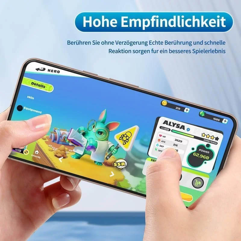 محافظ صفحه نمایش Wondoner بسته 2 عددی برای محافظ صفحه نمایش Google Pixel 8a، محافظ نصب آسان 0.33 میلی متری برای شیشه حرارت دیده Google Pixel 8a 5G، [ضد اثر انگشت] فیلم محافظ صفحه نمایش HD 9H