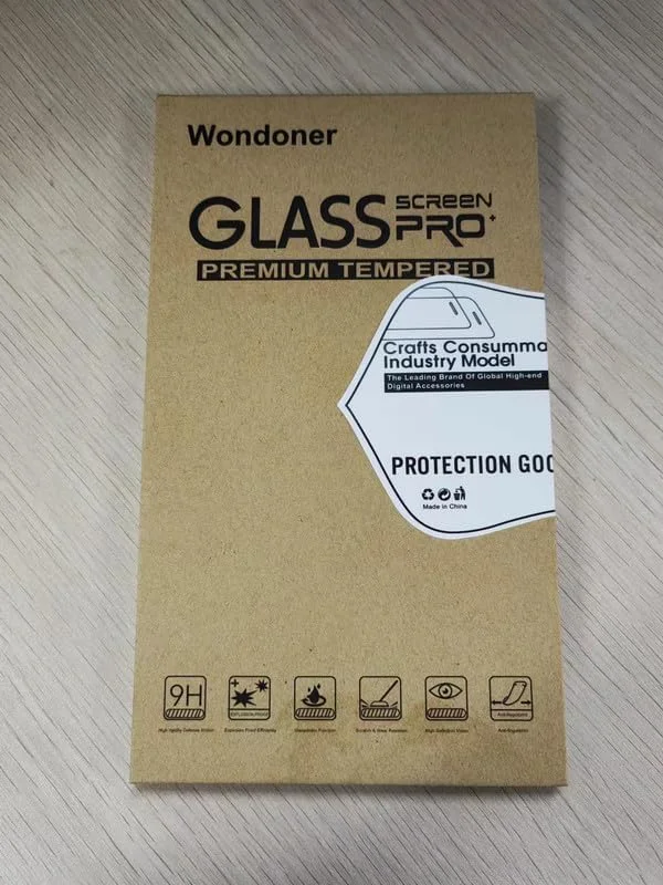 محافظ صفحه نمایش Wondoner بسته 2 عددی برای محافظ صفحه نمایش Google Pixel 8a، محافظ نصب آسان 0.33 میلی متری برای شیشه حرارت دیده Google Pixel 8a 5G، [ضد اثر انگشت] فیلم محافظ صفحه نمایش HD 9H