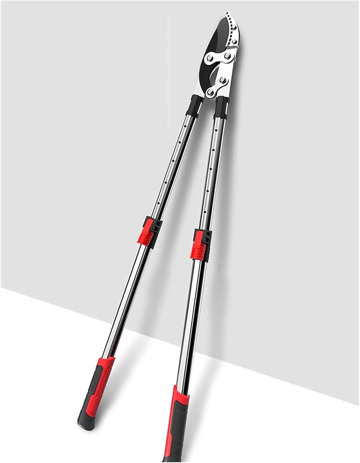 قیچی باغبانی تلسکوپی بلند CAFDTGERC، قیچی هرس سندانی، ابزار باغبانی، قیچی شاخه زن، ابزار دستی کشاورزی (ارتقا یافته با 6 حالت تنظیم)