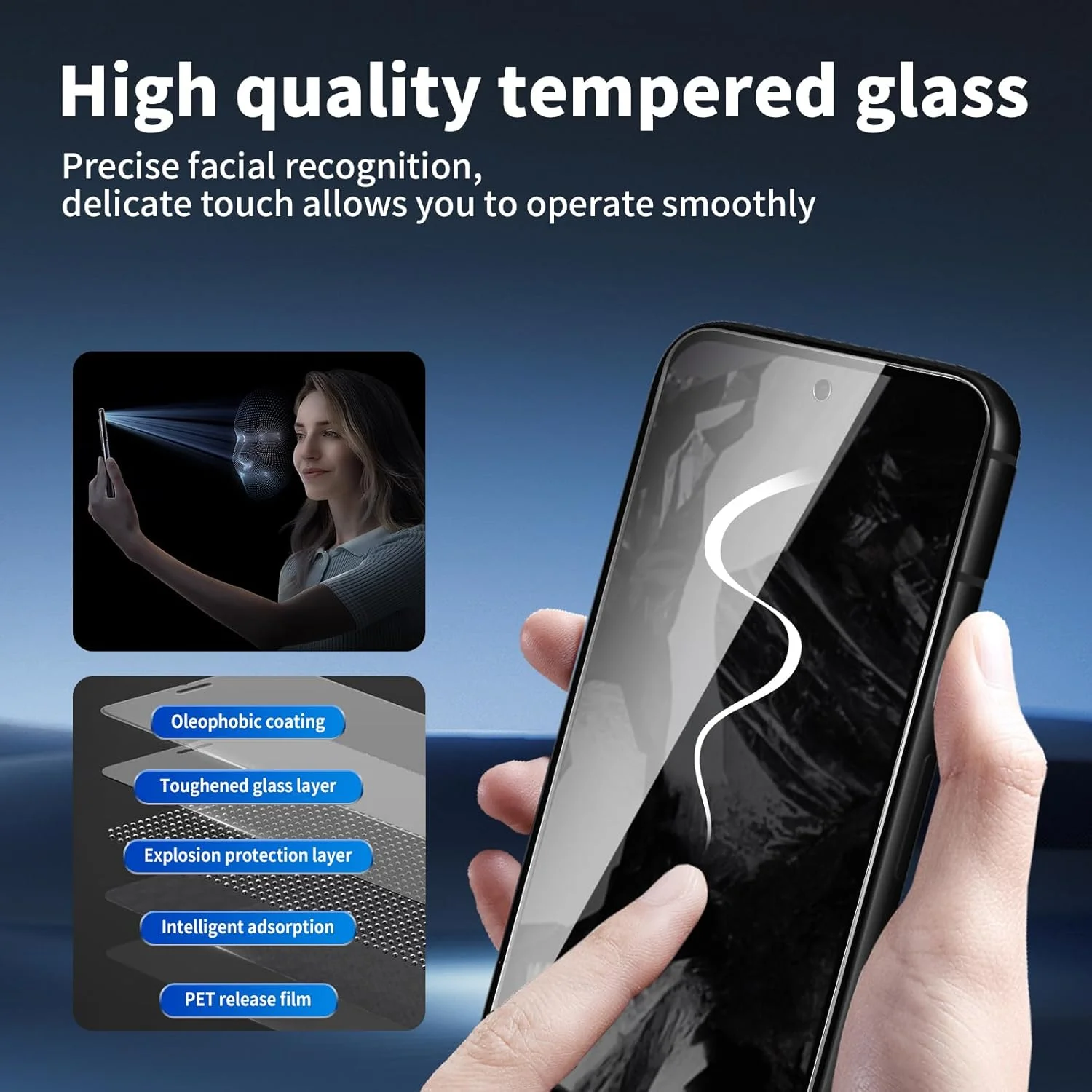 محافظ صفحه نمایش شیشه ای حرارت دیده BIESHKJ برای Google Pixel 8a، سختی 9H، نصب آسان، سازگار با قاب و مقاوم در برابر خراش برای Google Pixel 8a محافظ صفحه نمایش شیشه ای حرارت دیده BIESHKJ برای Google Pixel 8a، سختی 9H، نصب آسان، سازگار با قاب و مقاوم در برابر خراش برای Google Pixel 8a