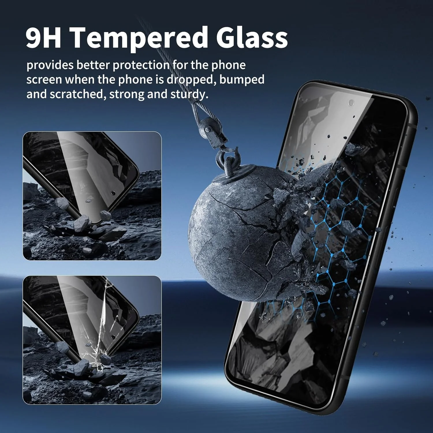 محافظ صفحه نمایش شیشه ای حرارت دیده BIESHKJ برای Google Pixel 8a، سختی 9H، نصب آسان، سازگار با قاب و مقاوم در برابر خراش برای Google Pixel 8a محافظ صفحه نمایش شیشه ای حرارت دیده BIESHKJ برای Google Pixel 8a، سختی 9H، نصب آسان، سازگار با قاب و مقاوم در برابر خراش برای Google Pixel 8a