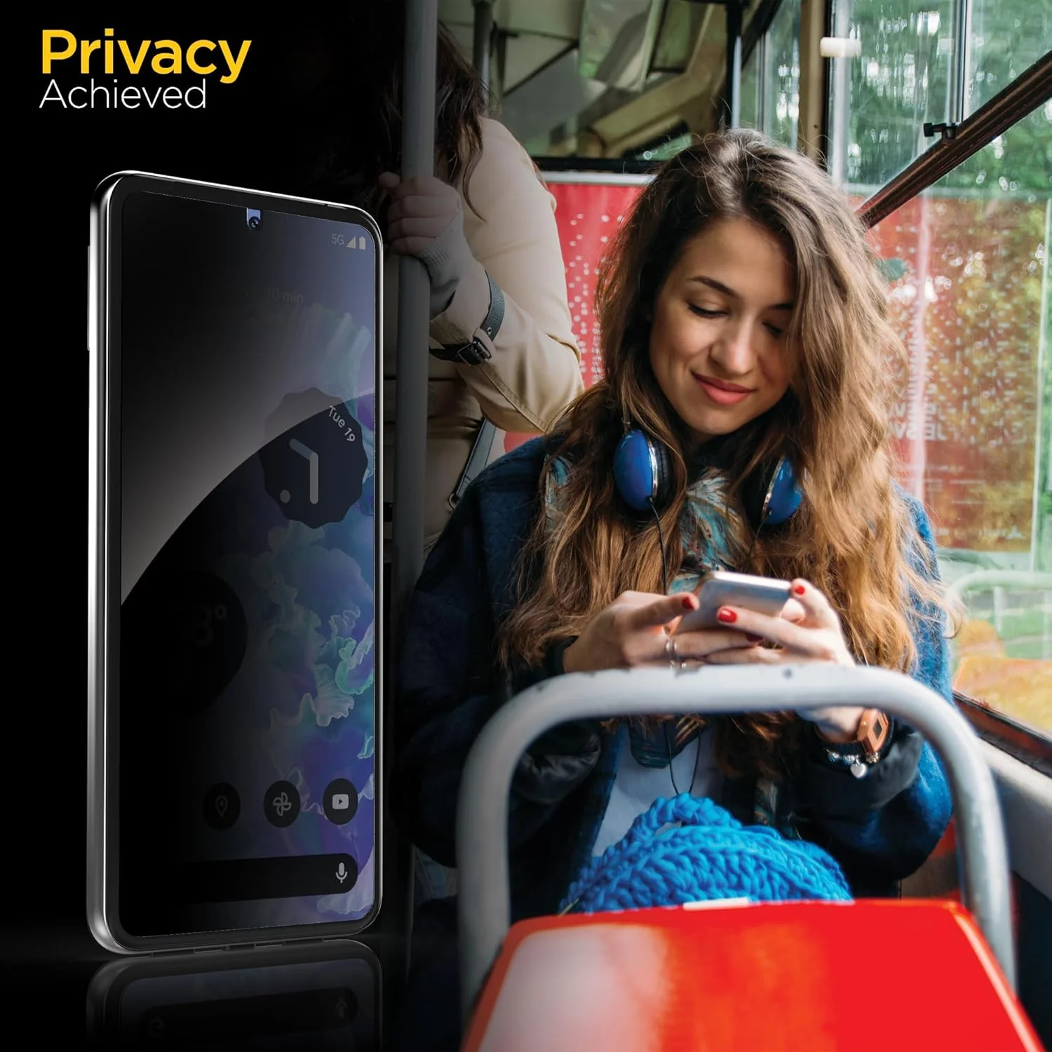 محافظ صفحه نمایش شیشه ای حرارت دیده MagGlass طراحی شده برای محافظ صفحه حریم خصوصی Google Pixel 8 - محافظ صفحه نمایش ضد جاسوسی (سازگار با قاب) محافظ صفحه نمایش شیشه ای حرارت دیده MagGlass طراحی شده برای محافظ صفحه حریم خصوصی Google Pixel 8 - محافظ صفحه نمایش ضد جاسوسی (سازگار با قاب)