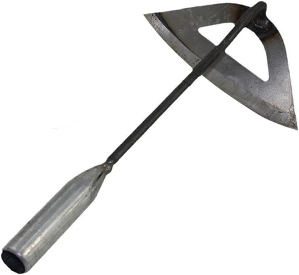 بیلچه باغبانی HODORE برای وجین علف های هرز، بیلچه کشاورزی، ابزار باغبانی سریع کشاورزی، چنگک، لوازم جانبی کاشت سبزیجات خانگی دستی، چدن حیاط خلوت