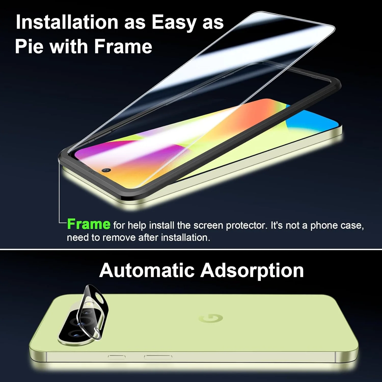 بسته 3 عددی محافظ صفحه نمایش شیشه ای حرارت دیده QsmQam برای Google Pixel 10 به همراه 3 محافظ دوربین، محافظ صفحه نمایش با سختی 9H، فیلم محافظ صفحه نمایش HD، ضد خش و بدون حباب بسته 3 عددی محافظ صفحه نمایش شیشه ای حرارت دیده QsmQam برای Google Pixel 10 به همراه 3 محافظ دوربین، محافظ صفحه نمایش با سختی 9H، فیلم محافظ صفحه نمایش HD، ضد خش و بدون حباب