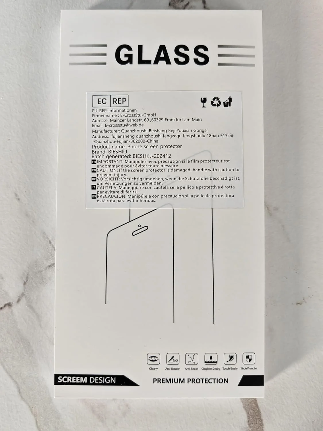 محافظ صفحه نمایش شیشه ای حرارت دیده BIESHKJ برای Google Pixel 8a، سختی 9H، نصب آسان، سازگار با قاب و مقاوم در برابر خراش برای Google Pixel 8a محافظ صفحه نمایش شیشه ای حرارت دیده BIESHKJ برای Google Pixel 8a، سختی 9H، نصب آسان، سازگار با قاب و مقاوم در برابر خراش برای Google Pixel 8a