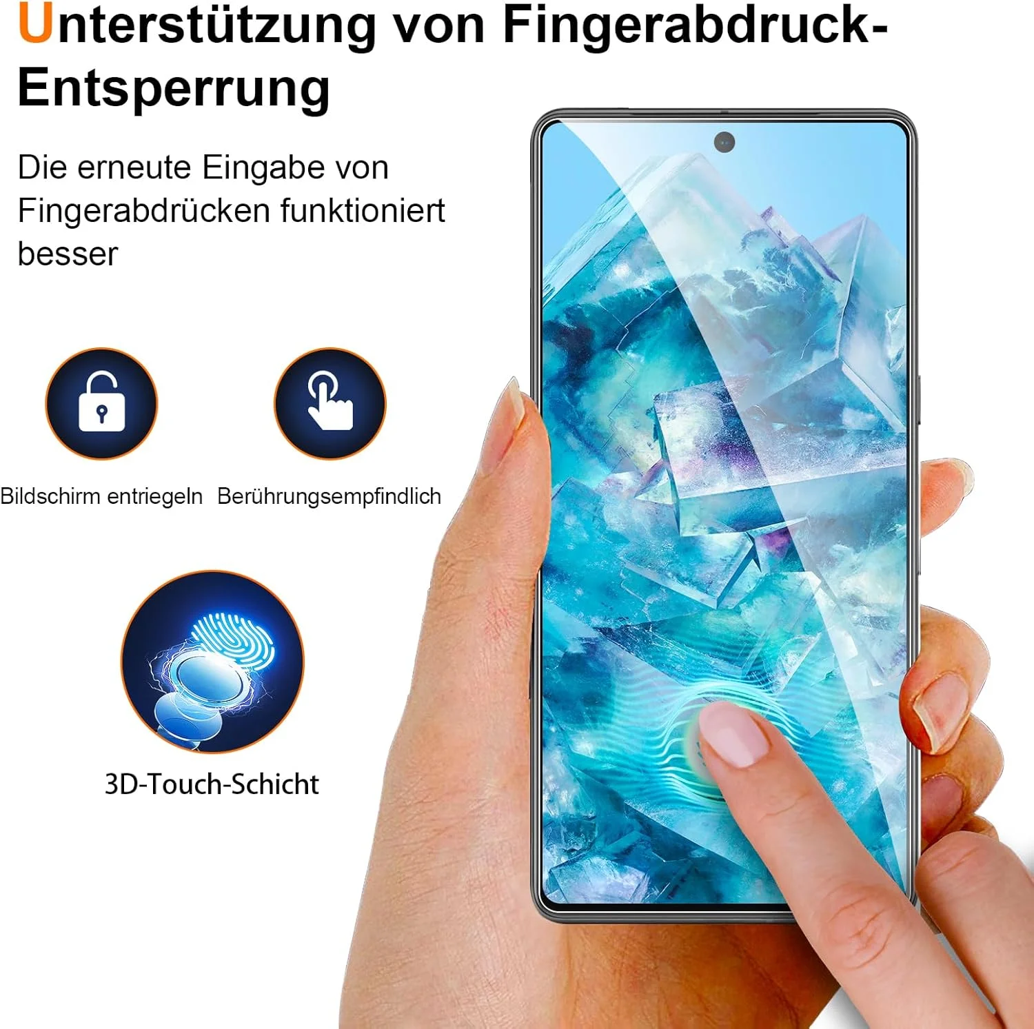 محافظ صفحه نمایش حریم خصوصی Kuteja برای گوگل پیکسل 8 پرو، [باز کردن قفل اثر انگشت] پوشش کامل فیلم محافظ صفحه نمایش TPU ضد جاسوسی گوگل 8 پرو، حساسیت بالا، سازگار با قاب، 2 عددی