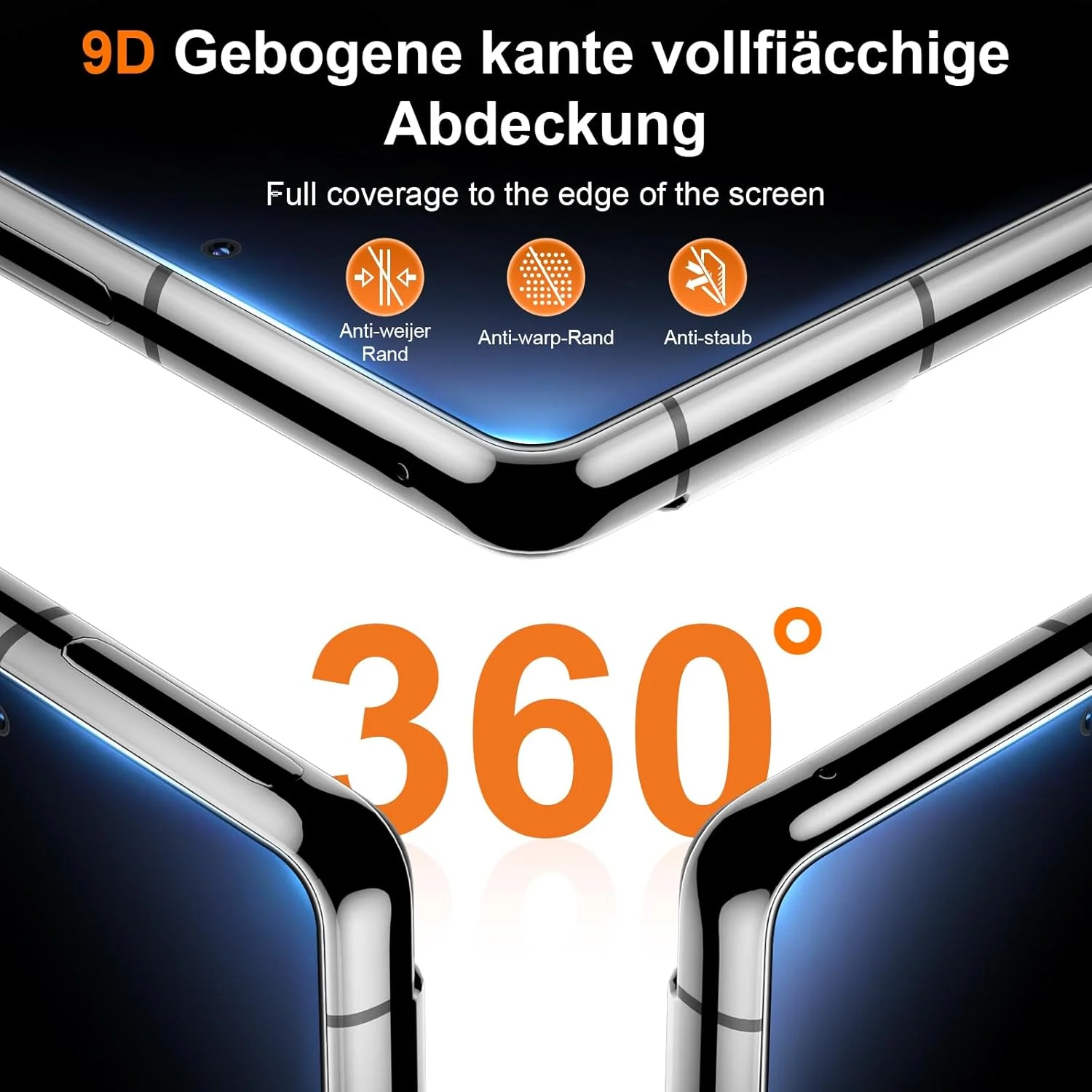 محافظ صفحه نمایش حریم خصوصی Kuteja برای گوگل پیکسل 8 پرو، [باز کردن قفل اثر انگشت] پوشش کامل فیلم محافظ صفحه نمایش TPU ضد جاسوسی گوگل 8 پرو، حساسیت بالا، سازگار با قاب، 2 عددی