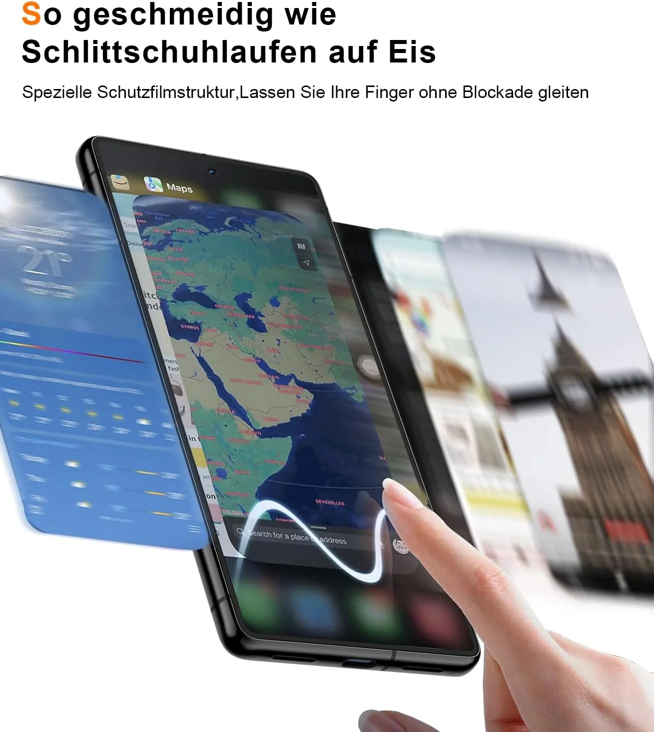 محافظ صفحه نمایش حریم خصوصی Kuteja برای گوگل پیکسل 8 پرو، [باز کردن قفل اثر انگشت] پوشش کامل فیلم محافظ صفحه نمایش TPU ضد جاسوسی گوگل 8 پرو، حساسیت بالا، سازگار با قاب، 2 عددی