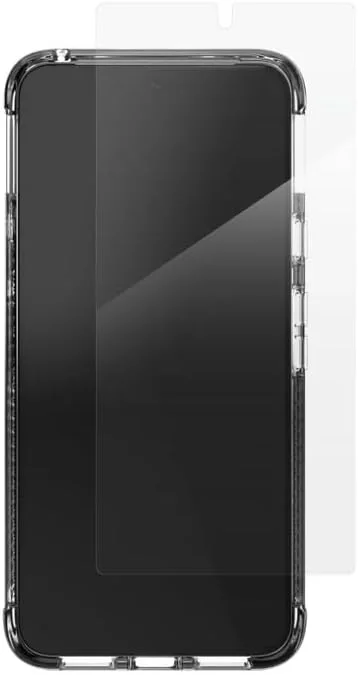 مجموعه قاب محافظ لوکس ZAGG و محافظ صفحه نمایش شیشه ای 360 درجه سازگار با Google Pixel 8، بادوام، باریک، محافظت در برابر ضربه، شفاف