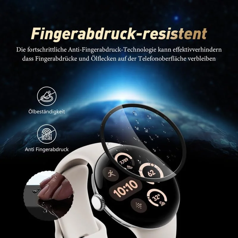 محافظ صفحه نمایش Banuyaw سازگار با ساعت هوشمند Google Pixel Watch 3 41mm، محافظ صفحه شیشه ای حرارت دیده TPU نرم، بسته 2 عددی محافظ شیشه ای فوق شفاف محافظ صفحه نمایش Banuyaw سازگار با ساعت هوشمند Google Pixel Watch 3 41mm، محافظ صفحه شیشه ای حرارت دیده TPU نرم، بسته 2 عددی محافظ شیشه ای فوق شفاف