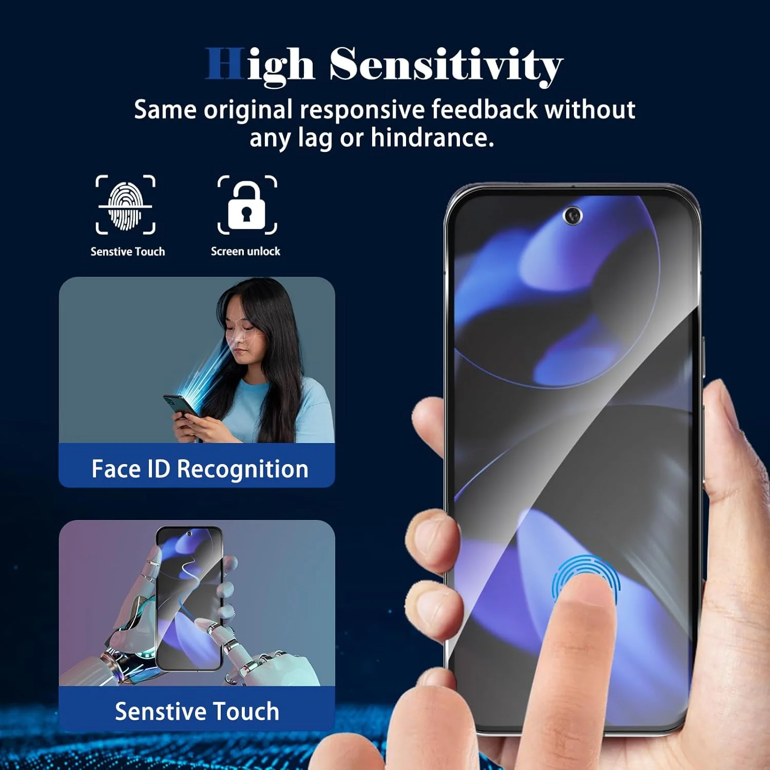 محافظ صفحه نمایش و محافظ لنز دوربین HeeYeal سازگار با Google Pixel 9 5G، [2 + 2 عدد] سختی 9H، HD، شیشه حرارت دیده ضد خش، شیشه حرارت دیده برای Google Pixel 9 5G