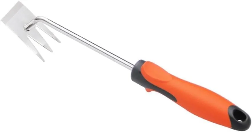 ابزار علف‌کش دو منظوره، بیل ریشه‌کن‌کننده باغبانی، ابزار چند منظوره چنگک کشاورزی، بیلچه برای کندن علف‌های هرز و C3f9