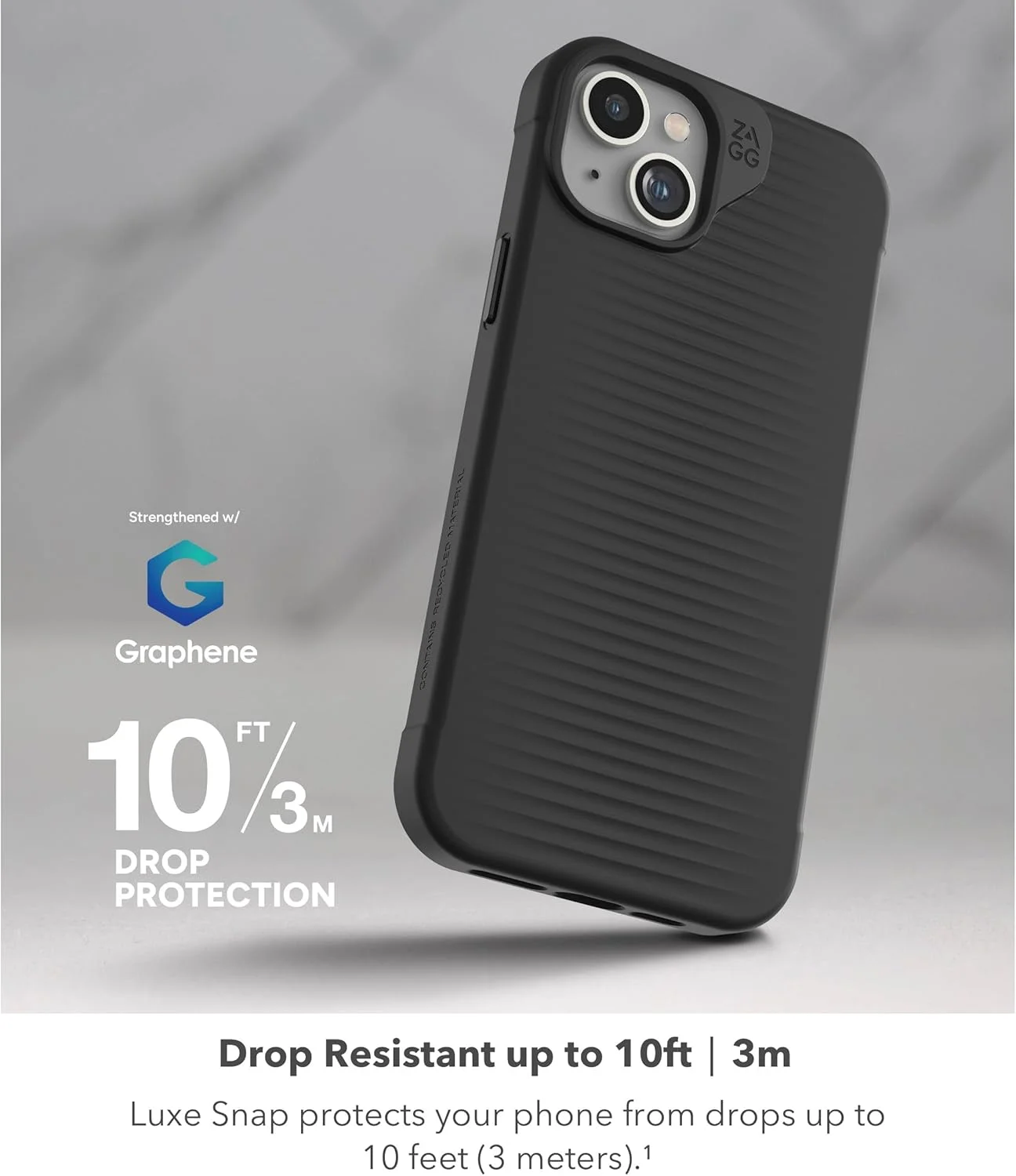 مجموعه قاب محافظ لوکس ZAGG و محافظ صفحه نمایش شیشه ای 360 درجه سازگار با Google Pixel 8، بادوام، باریک، محافظت در برابر ضربه، شفاف مجموعه قاب محافظ لوکس ZAGG و محافظ صفحه نمایش شیشه ای 360 درجه سازگار با Google Pixel 8، بادوام، باریک، محافظت در برابر ضربه، شفاف