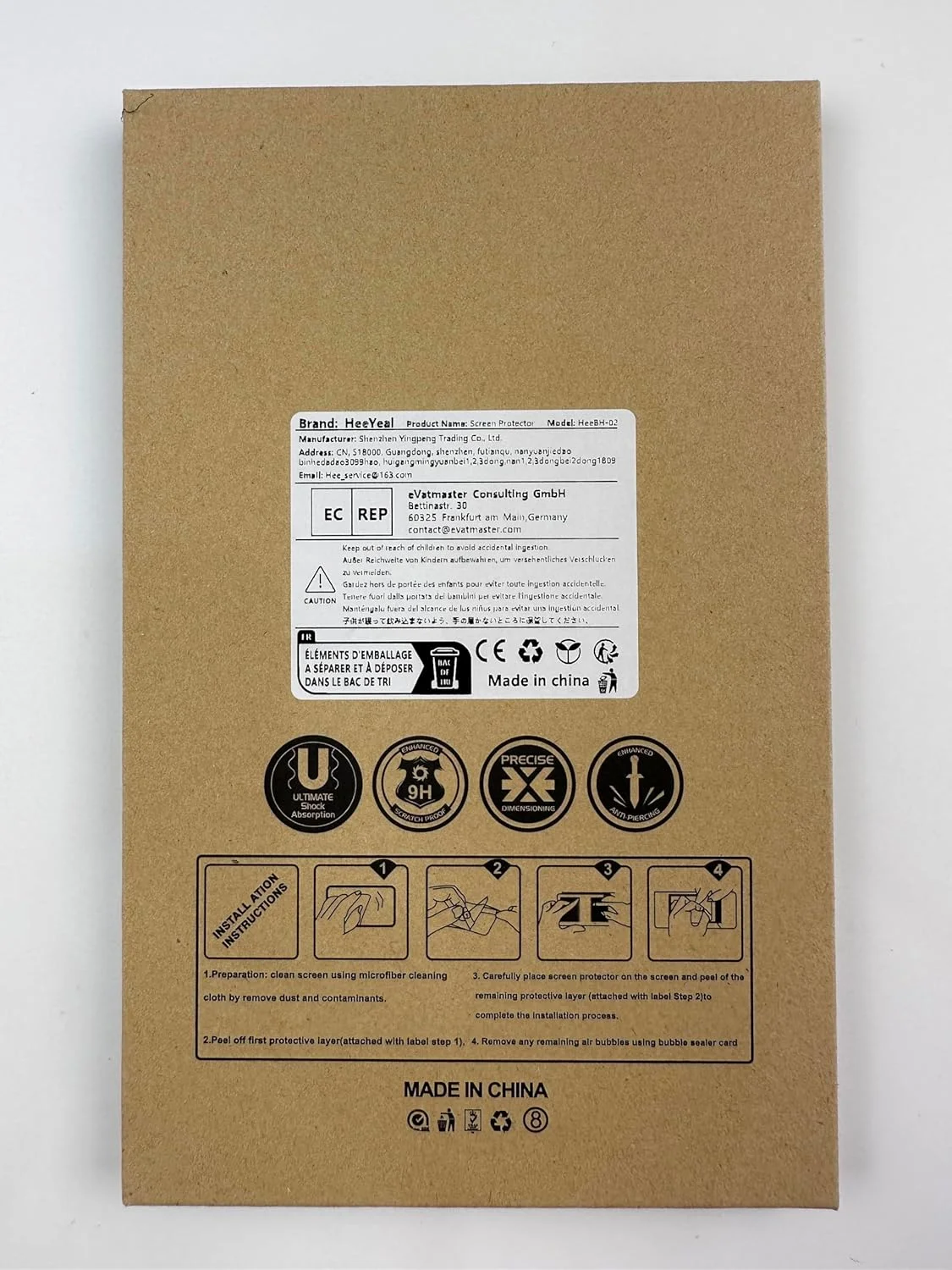 محافظ صفحه نمایش و محافظ لنز دوربین HeeYeal سازگار با Google Pixel 9 5G، [2 + 2 عدد] سختی 9H، HD، شیشه حرارت دیده ضد خش، شیشه حرارت دیده برای Google Pixel 9 5G