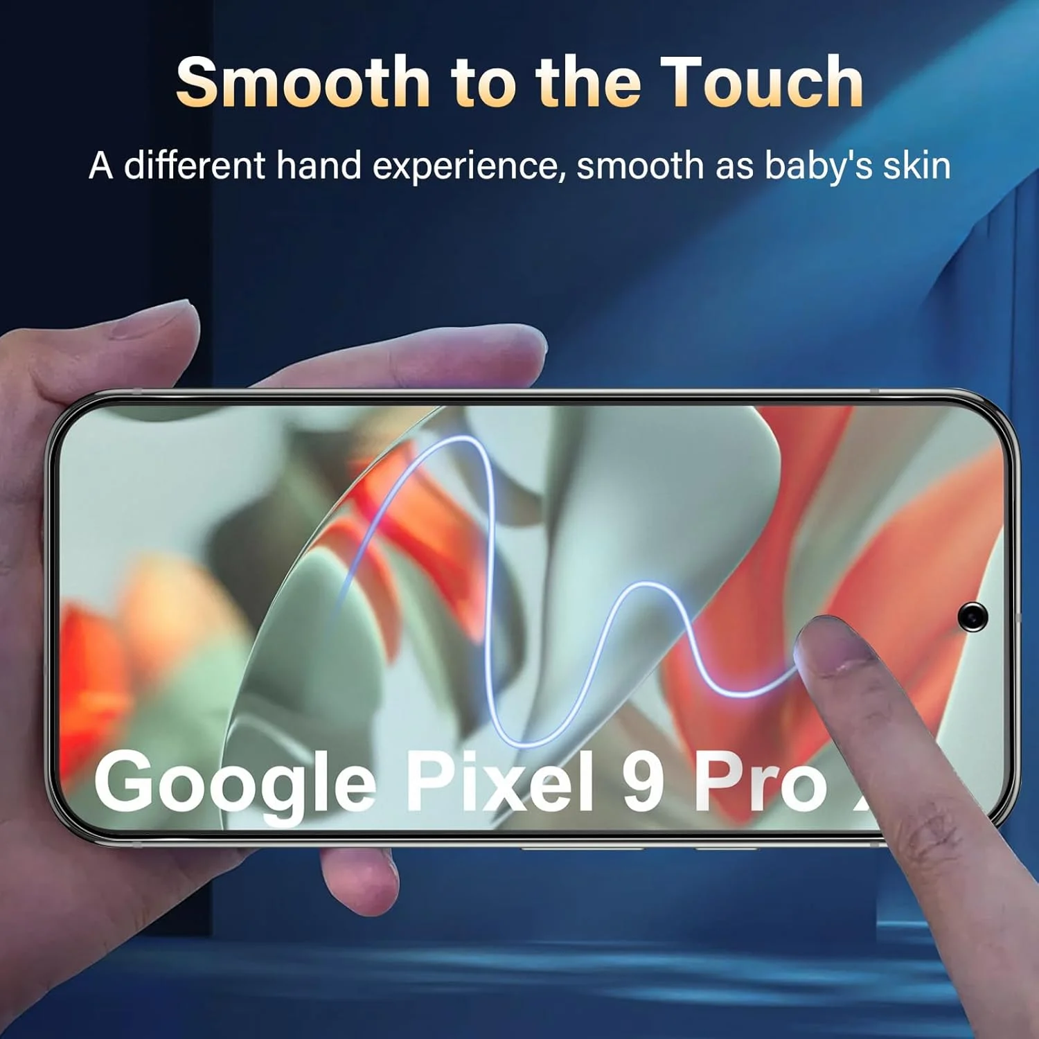 محافظ صفحه نمایش مات شیشه ای حرارت دیده با پوشش کامل Funrae برای Google Pixel 9 Pro XL 5G و محافظ دوربین عقب [2+2 تکه]، ضد انعکاس، ضد اثر انگشت، سختی 9H