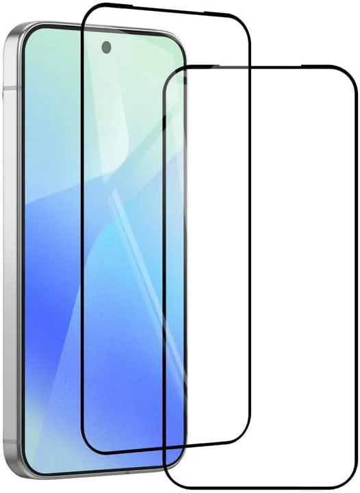 بسته 2 عددی محافظ صفحه نمایش شیشه ای حرارت دیده پریمیوم برای گوگل پیکسل 9 پرو XL، شیشه محافظ شفاف HD برای گوگل پیکسل 9 پرو XL، شیشه محافظ پوشش کامل برای صفحه نمایش گوگل پیکسل 9 پرو XL