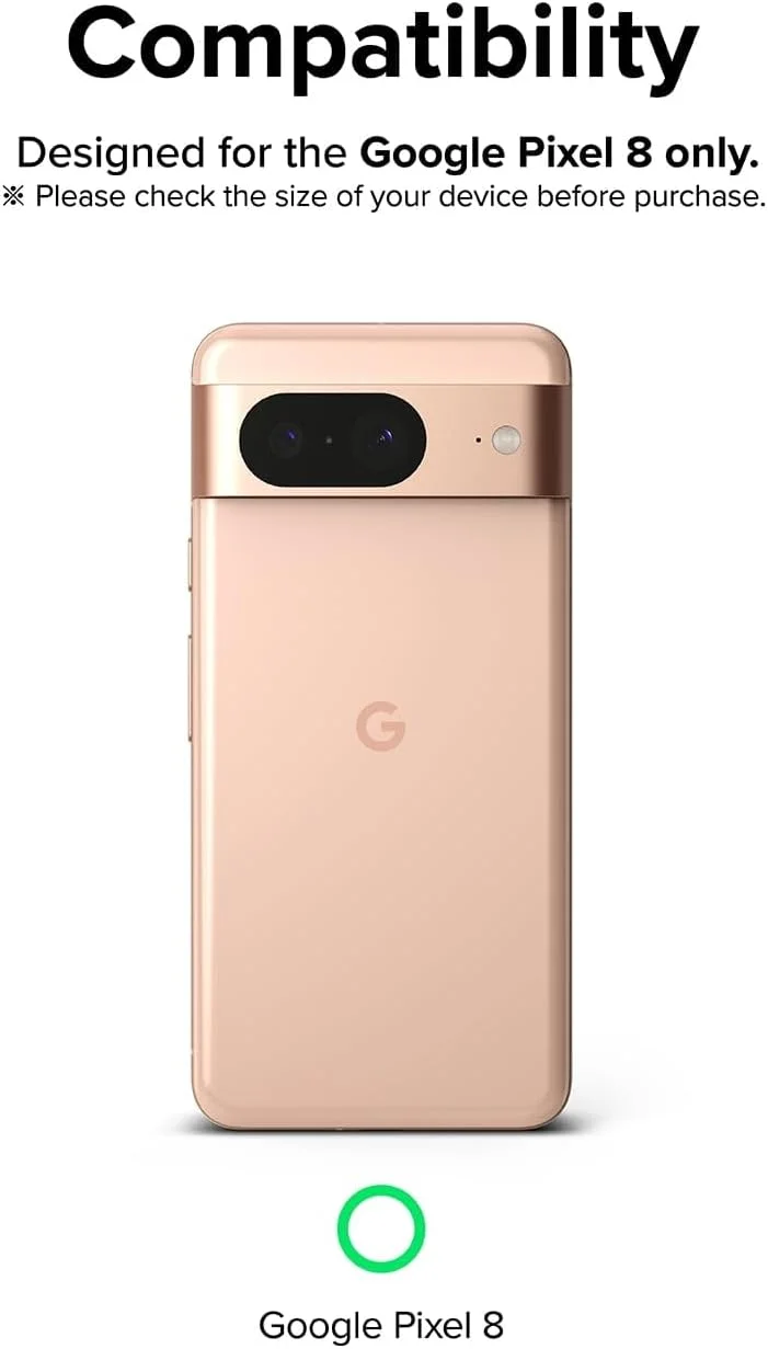 محافظ صفحه نمایش شیشه ای حرارت دیده تمام پوشش Ringke سازگار با Google Pixel 8، شیشه محافظ مقاوم در برابر شکستگی با سختی 9H به همراه کیت نصب - بسته 2 عددی محافظ صفحه نمایش شیشه ای حرارت دیده تمام پوشش Ringke سازگار با Google Pixel 8، شیشه محافظ مقاوم در برابر شکستگی با سختی 9H به همراه کیت نصب - بسته 2 عددی