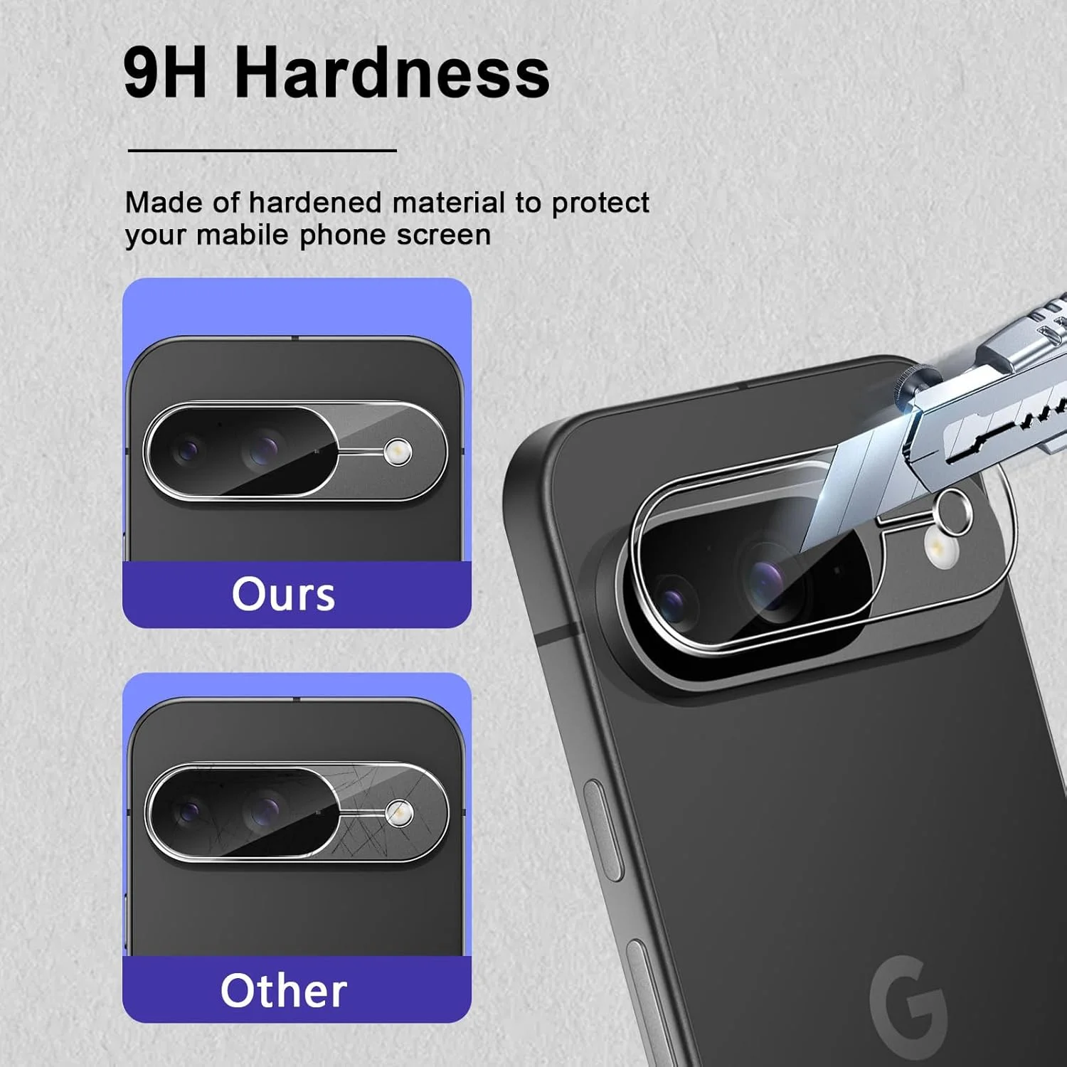 محافظ صفحه نمایش دوربین HidWee سازگار با محافظت از دوربین Google Pixel 9، بسته 2 عددی، شیشه محافظ دوربین با سختی 9H، ضد خش، ضد حباب، محافظت از دوربین شفاف HD محافظ صفحه نمایش دوربین HidWee سازگار با محافظت از دوربین Google Pixel 9، بسته 2 عددی، شیشه محافظ دوربین با سختی 9H، ضد خش، ضد حباب، محافظت از دوربین شفاف HD