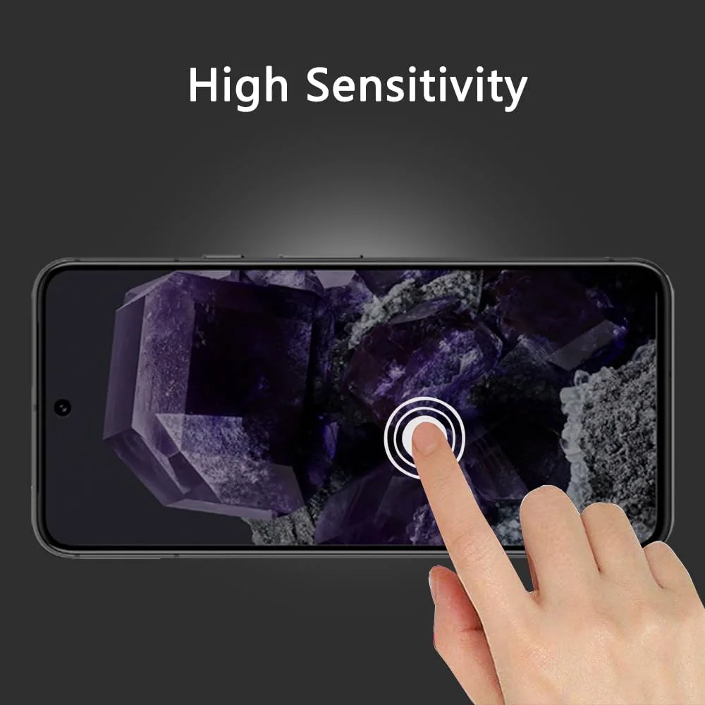 محافظ صفحه نمایش حریم خصوصی FiiMoo برای گوگل پیکسل 8، شیشه حرارت دیده، محافظ صفحه نمایش ضد جاسوسی، [سازگار با قاب] [سختی 9H] [ضد خش]