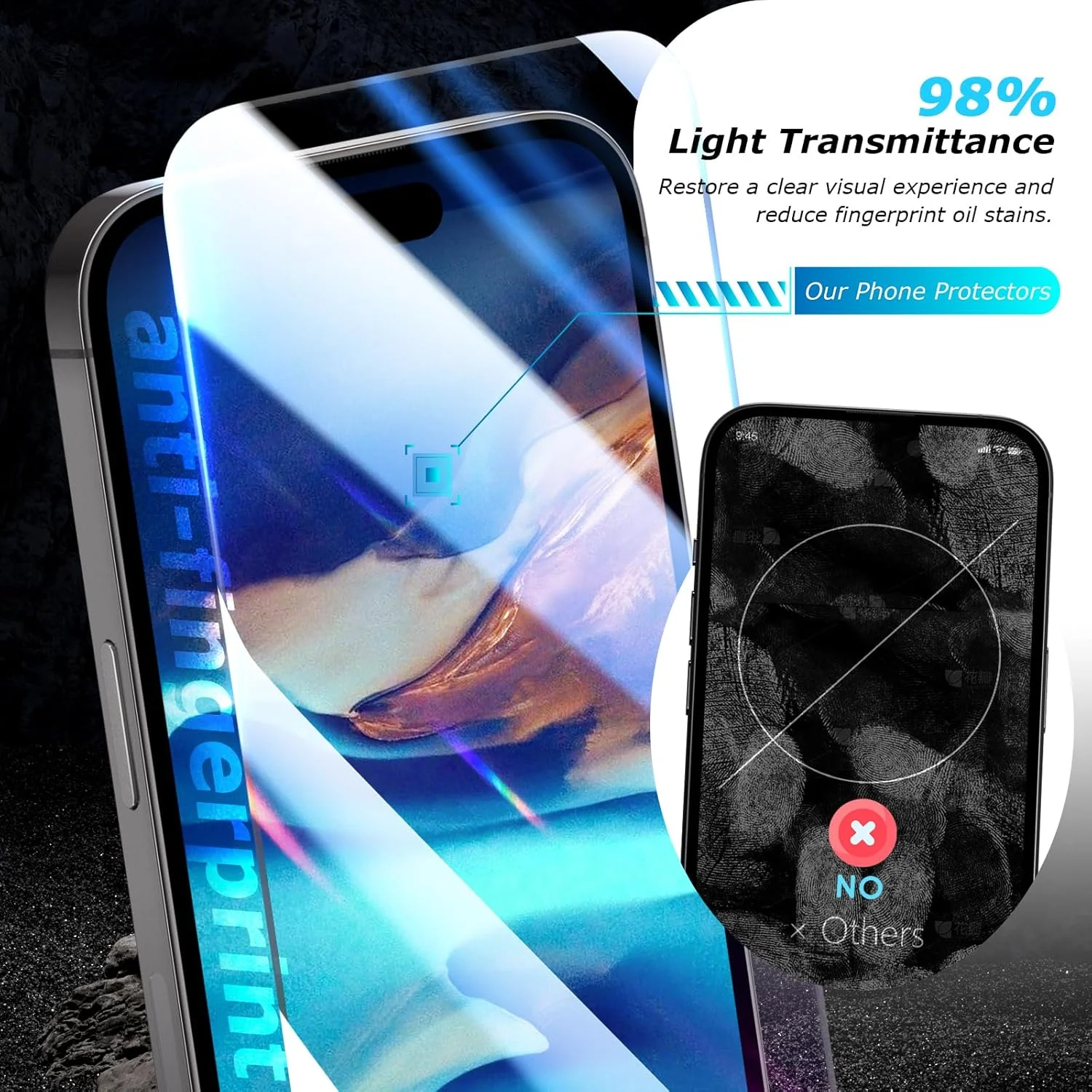 محافظ صفحه نمایش SCL سازگار با محافظ صفحه نمایش Google Pixel 5A، فیلم شیشه ای حرارت دیده Google 5A [بسته 3 عددی]، لبه گرد 2.5 بعدی، ضد خش، اثر انگشت کمتر، سازگار با قاب، سختی 9H