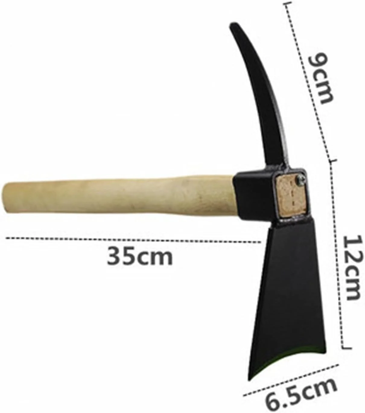 بیلچه سوناخو با دسته چوبی، ابزار کشاورزی فولاد کربنی، وجین کن مورد استفاده برای شل کردن زمین، ابزار باغبانی شوفار تارا (رنگ: Hortel) بیلچه سوناخو با دسته چوبی، ابزار کشاورزی فولاد کربنی، وجین کن مورد استفاده برای شل کردن زمین، ابزار باغبانی شوفار تارا (رنگ: Hortel)