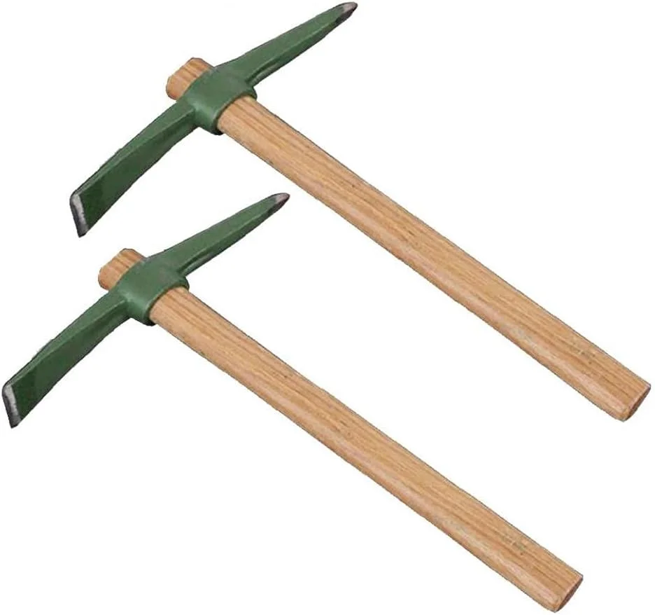 بیلچه فولادی خاکورزی با دسته چوبی، ابزار کشاورزی کوچک ضربدری متوسط 1 عدد بیلچه فولادی خاکورزی با دسته چوبی، ابزار کشاورزی کوچک ضربدری متوسط 1 عدد