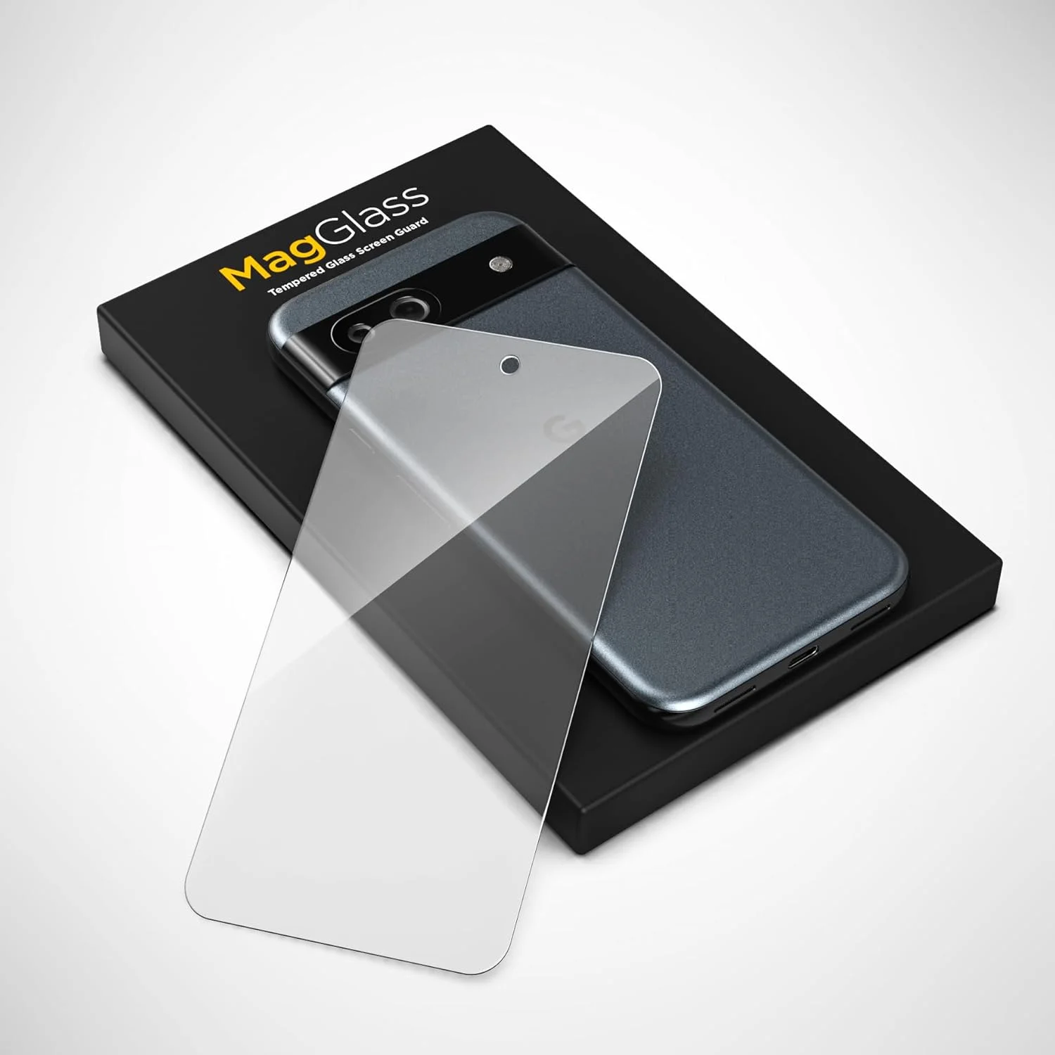 محافظ صفحه نمایش شیشه ای حرارت دیده تمام صفحه مات magglass برای Google Pixel 8a محافظ صفحه نمایش شیشه ای حرارت دیده تمام صفحه مات magglass برای Google Pixel 8a