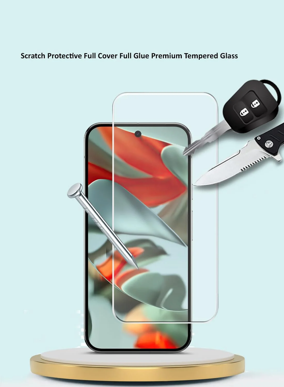 محافظ صفحه نمایش شیشه ای برای گوگل پیکسل 9 پرو XL 5G سال 2024 (سری GMAX Premium لبه های خمیده 9H 2.5D - شفاف) محافظ صفحه نمایش شیشه ای برای گوگل پیکسل 9 پرو XL 5G سال 2024 (سری GMAX Premium لبه های خمیده 9H 2.5D - شفاف)