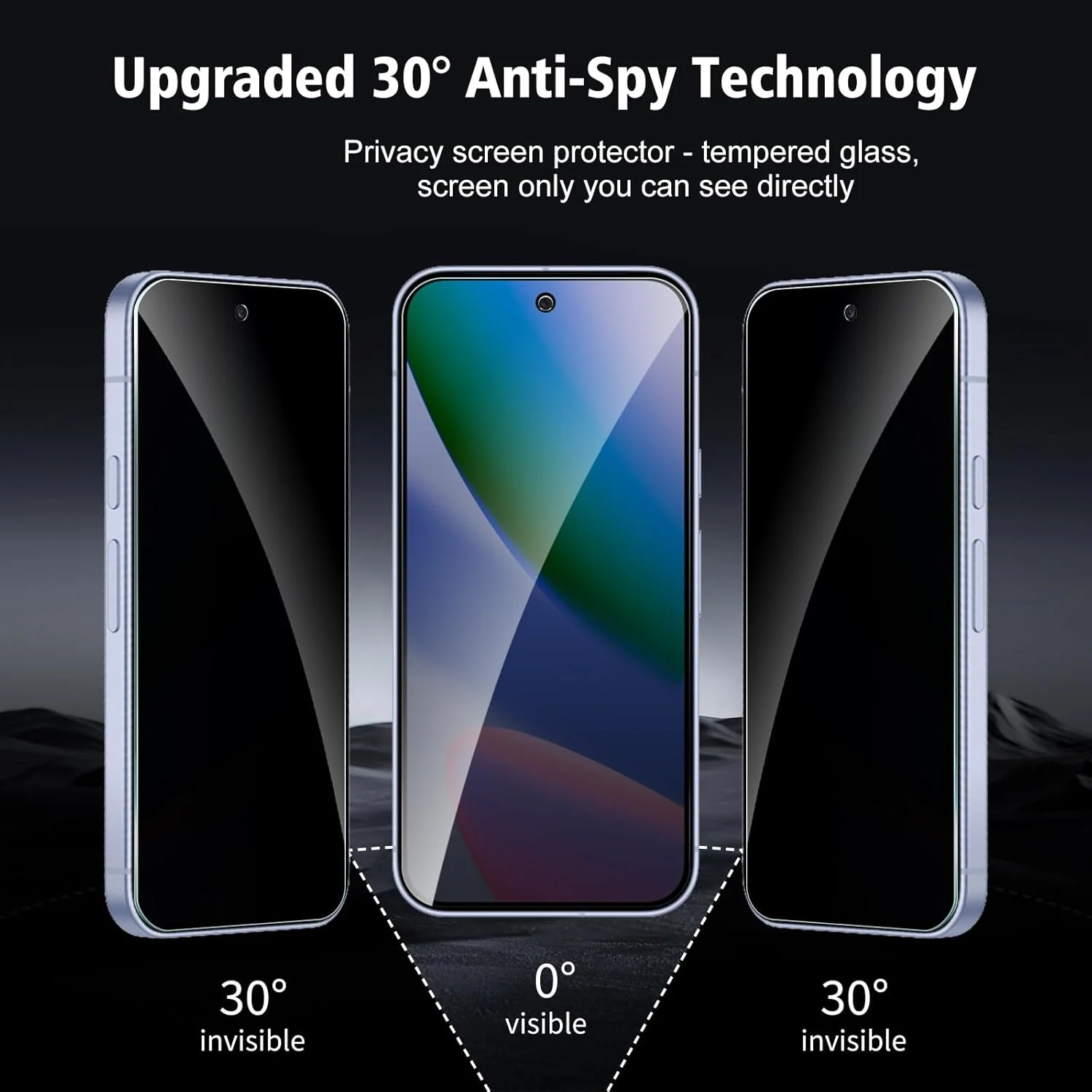 محافظ صفحه نمایش شیشه ای حرارت دیده CYYAGE، 2 عدد، برای گوگل پیکسل 10/10 پرو، فیلم محافظ شیشه ای ضد جاسوسی، سختی 9H، بدون حباب، ضد خش محافظ صفحه نمایش شیشه ای حرارت دیده CYYAGE، 2 عدد، برای گوگل پیکسل 10/10 پرو، فیلم محافظ شیشه ای ضد جاسوسی، سختی 9H، بدون حباب، ضد خش