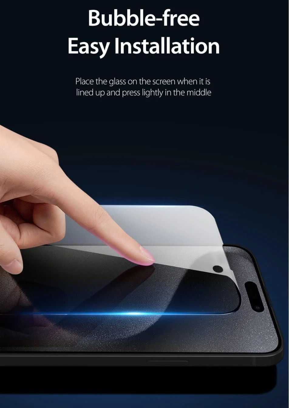 محافظ صفحه نمایش حریم خصوصی شیشه ای برای آیفون 15، سختی 9H [ضد خش] [ضد اثر انگشت] [سازگار با قاب] فیلم شیشه ای حرارت دیده ضد جاسوسی بدون حباب برای آیفون 15 5G 2023