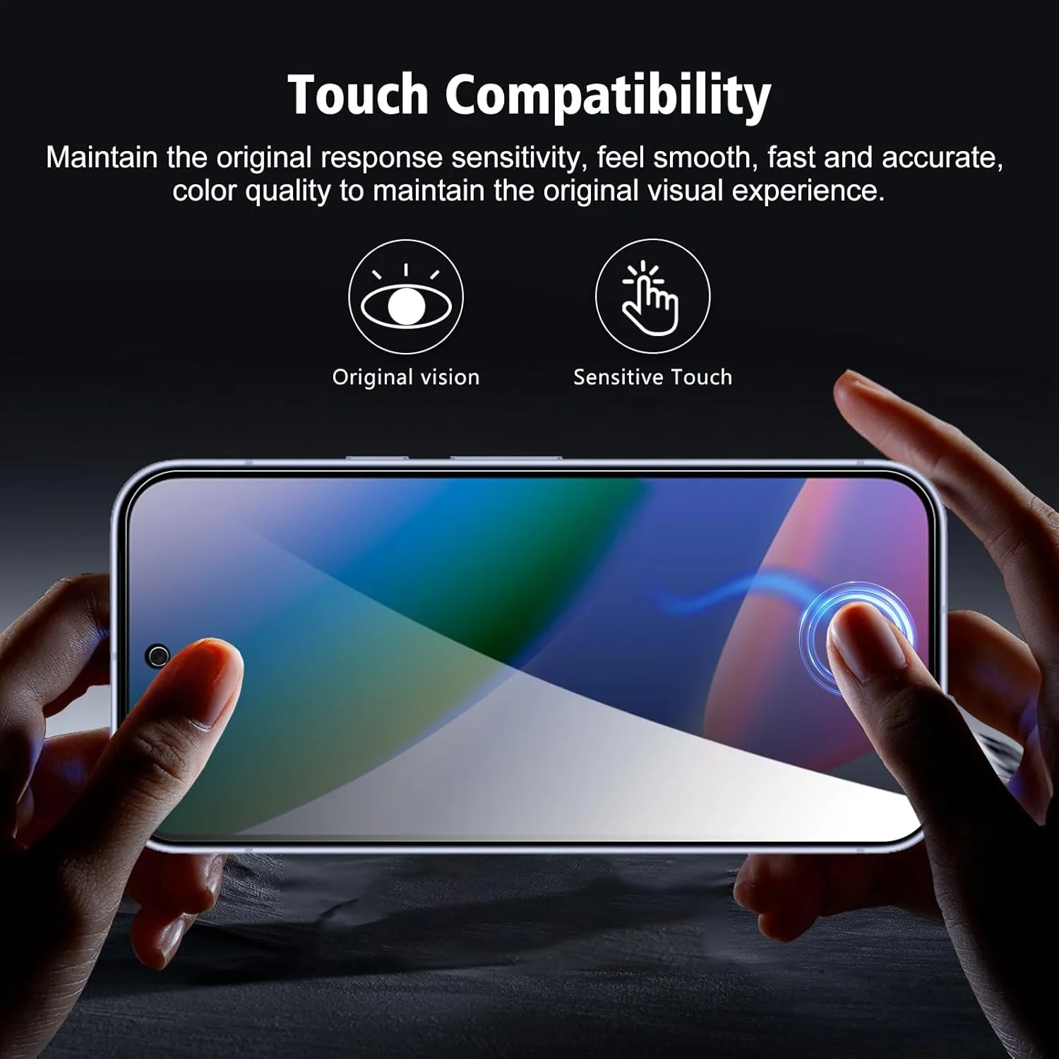 محافظ صفحه نمایش شیشه ای حرارت دیده CYYAGE، 2 عدد، برای گوگل پیکسل 10/10 پرو، فیلم محافظ شیشه ای ضد جاسوسی، سختی 9H، بدون حباب، ضد خش محافظ صفحه نمایش شیشه ای حرارت دیده CYYAGE، 2 عدد، برای گوگل پیکسل 10/10 پرو، فیلم محافظ شیشه ای ضد جاسوسی، سختی 9H، بدون حباب، ضد خش