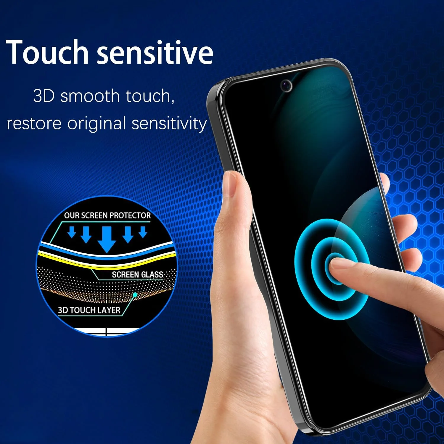 محافظ صفحه نمایش حریم خصوصی MAYtobe بسته 2 عددی برای گوگل پیکسل 9 به همراه محافظ لنز دوربین بسته 2 عددی، شیشه حرارت دیده ضد جاسوسی، سازگار با قاب، ضد خش، فوق العاده مقاوم، حساس به لمس، بدون حباب محافظ صفحه نمایش حریم خصوصی MAYtobe بسته 2 عددی برای گوگل پیکسل 9 به همراه محافظ لنز دوربین بسته 2 عددی، شیشه حرارت دیده ضد جاسوسی، سازگار با قاب، ضد خش، فوق العاده مقاوم، حساس به لمس، بدون حباب