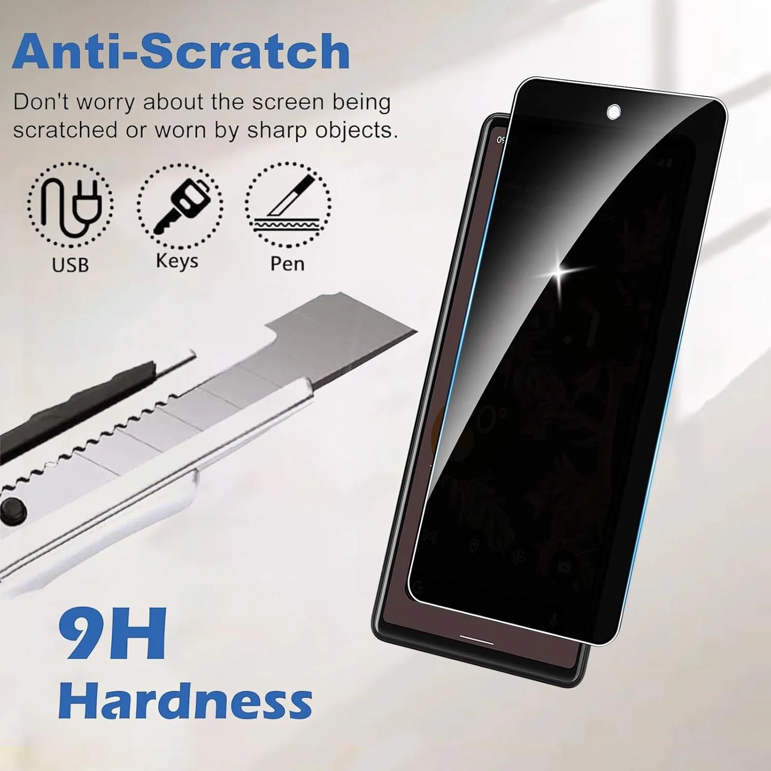 محافظ صفحه نمایش حریم خصوصی Lyphpe (دو عددی) برای گوگل پیکسل 6، شیشه حرارت دیده 9H، فیلم ضد جاسوسی، سازگار با قاب گوگل پیکسل 6، نصب آسان محافظ صفحه نمایش حریم خصوصی Lyphpe (دو عددی) برای گوگل پیکسل 6، شیشه حرارت دیده 9H، فیلم ضد جاسوسی، سازگار با قاب گوگل پیکسل 6، نصب آسان