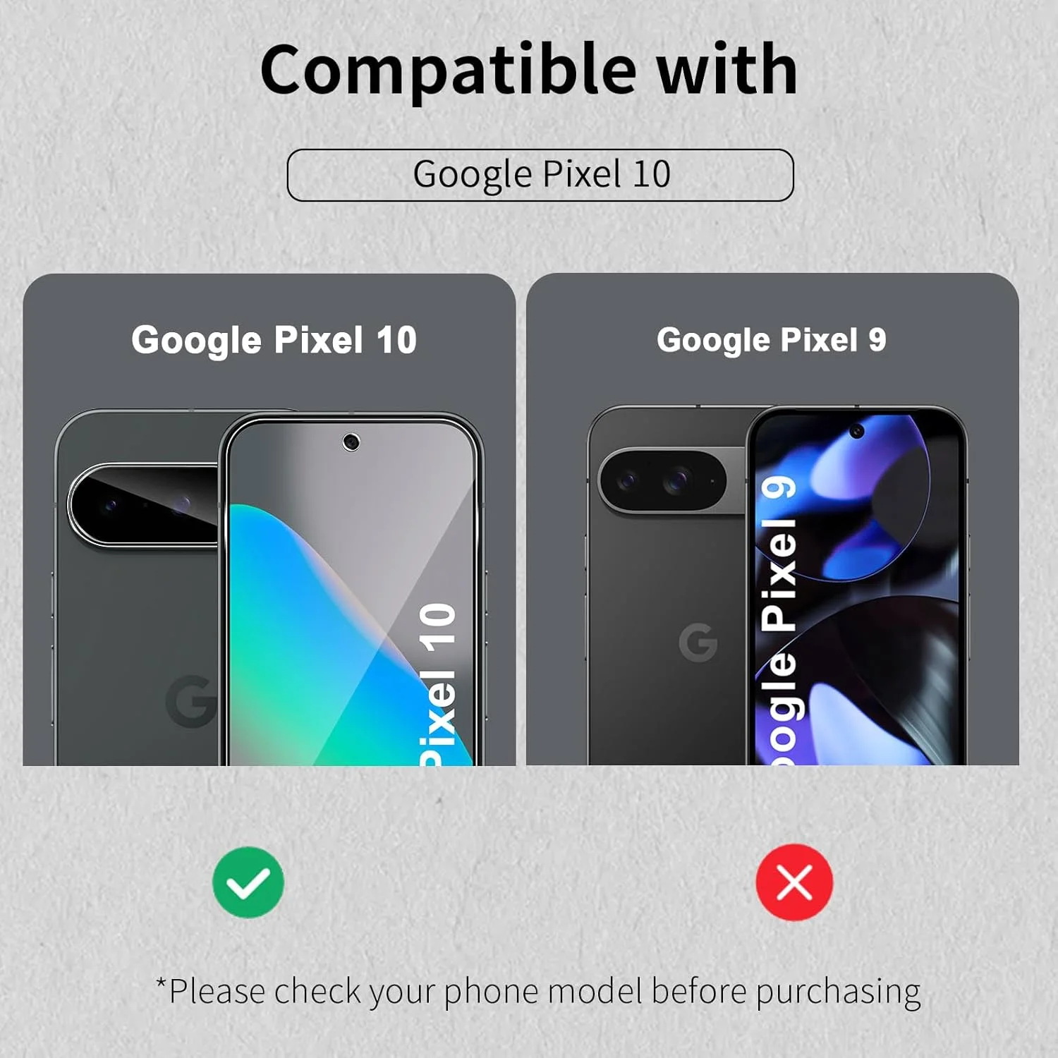 محافظ صفحه نمایش HidWee سازگار با Google Pixel 10، شیشه حرارت دیده، بسته 2 عددی محافظ شیشه ای و 2 عدد فیلم محافظ دوربین، محافظ شیشه حرارت دیده ضد خش با سختی 9H، صفحه نمایش HD محافظ صفحه نمایش HidWee سازگار با Google Pixel 10، شیشه حرارت دیده، بسته 2 عددی محافظ شیشه ای و 2 عدد فیلم محافظ دوربین، محافظ شیشه حرارت دیده ضد خش با سختی 9H، صفحه نمایش HD