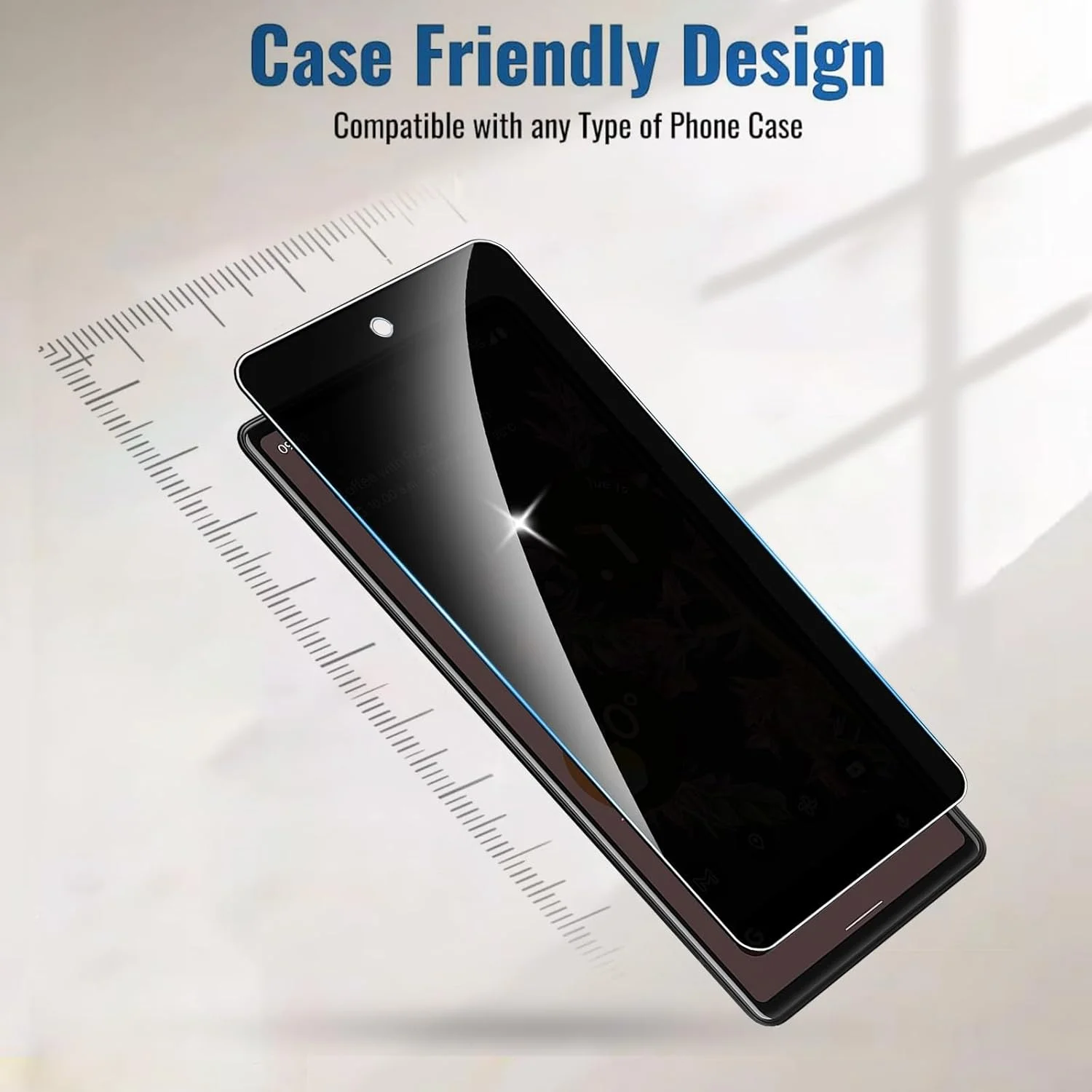 محافظ صفحه نمایش حریم خصوصی Lyphpe (دو عددی) برای گوگل پیکسل 6، شیشه حرارت دیده 9H، فیلم ضد جاسوسی، سازگار با قاب گوگل پیکسل 6، نصب آسان محافظ صفحه نمایش حریم خصوصی Lyphpe (دو عددی) برای گوگل پیکسل 6، شیشه حرارت دیده 9H، فیلم ضد جاسوسی، سازگار با قاب گوگل پیکسل 6، نصب آسان