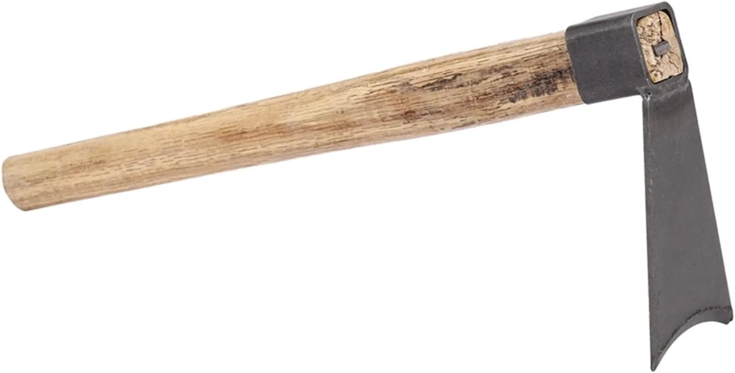 بیلچه باغبانی HODORE برای وجین علف های هرز، ابزار دستی کوچک با دسته چوبی، ابزار حفاری، ابزار کشاورزی فولادی برای کاشت سبزیجات، باغ و کشاورزی بیلچه باغبانی HODORE برای وجین علف های هرز، ابزار دستی کوچک با دسته چوبی، ابزار حفاری، ابزار کشاورزی فولادی برای کاشت سبزیجات، باغ و کشاورزی