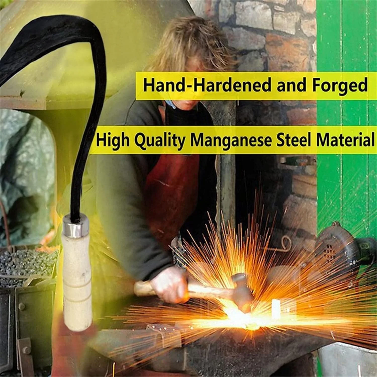 VFEDDDF بیلچه باغبانی، بیلچه دستی با نوک مثلثی برای ابزارهای باغبانی کشاورزی، ابزار خاک ورزی و کوددهی VFEDDDF بیلچه باغبانی، بیلچه دستی با نوک مثلثی برای ابزارهای باغبانی کشاورزی، ابزار خاک ورزی و کوددهی