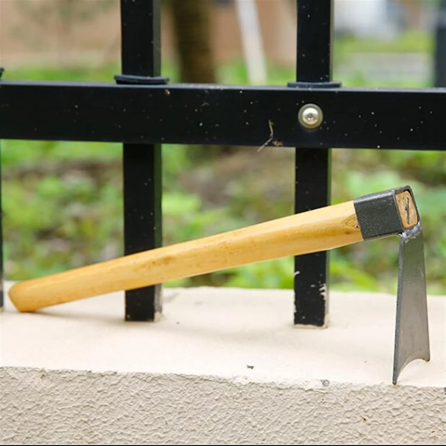 بیلچه باغبانی HODORE برای وجین علف های هرز، ابزار دستی کوچک با دسته چوبی، ابزار حفاری، ابزار کشاورزی فولادی برای کاشت سبزیجات، باغبانی و کشاورزی بیلچه باغبانی HODORE برای وجین علف های هرز، ابزار دستی کوچک با دسته چوبی، ابزار حفاری، ابزار کشاورزی فولادی برای کاشت سبزیجات، باغبانی و کشاورزی